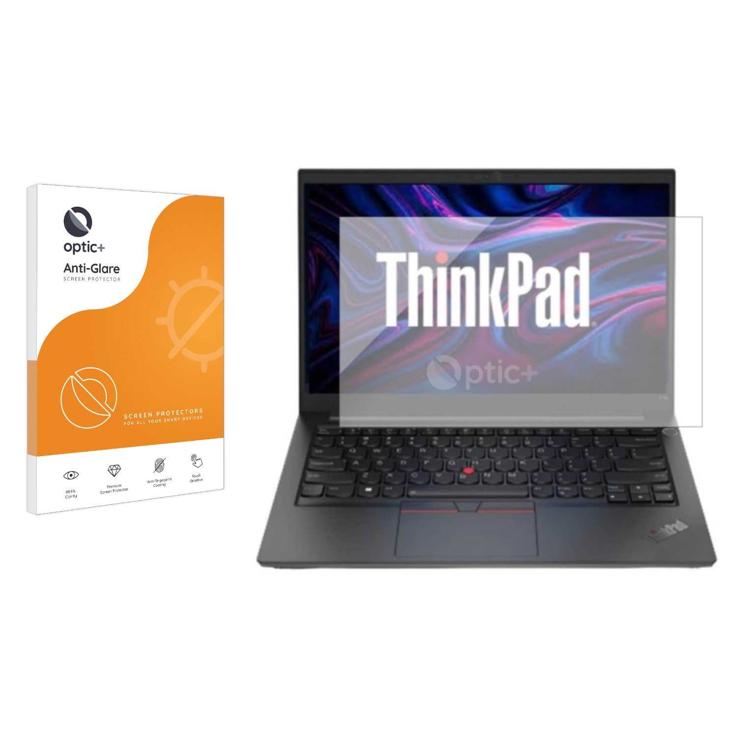 ScreenShield, Optic+ Anti-Glare Screen Protector for Lenovo ThinkPad E14 Gen 5