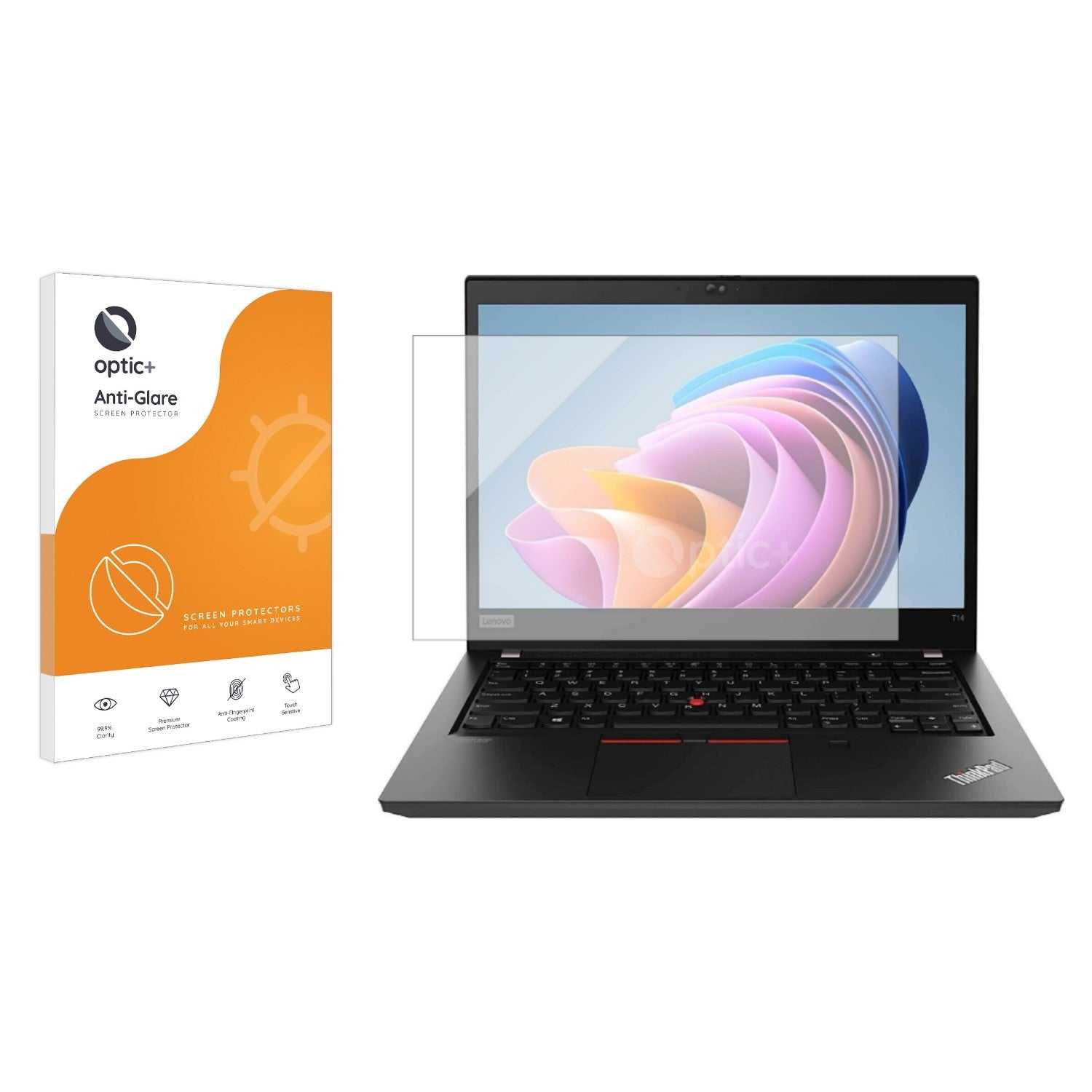 ScreenShield, Optic+ Anti-Glare Screen Protector for Lenovo ThinkPad T14 Gen 4