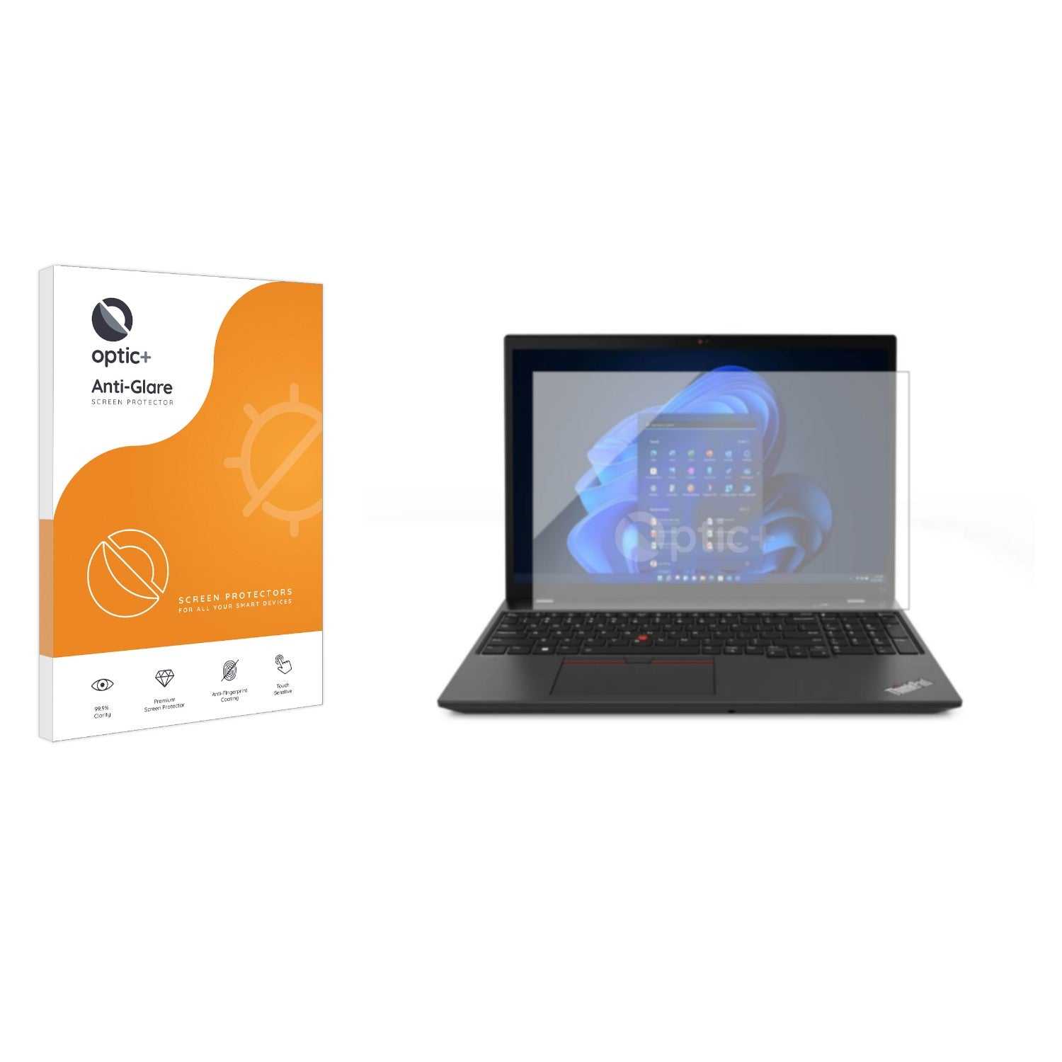 ScreenShield, Optic+ Anti-Glare Screen Protector for Lenovo ThinkPad T16 16 (3rd Gen)