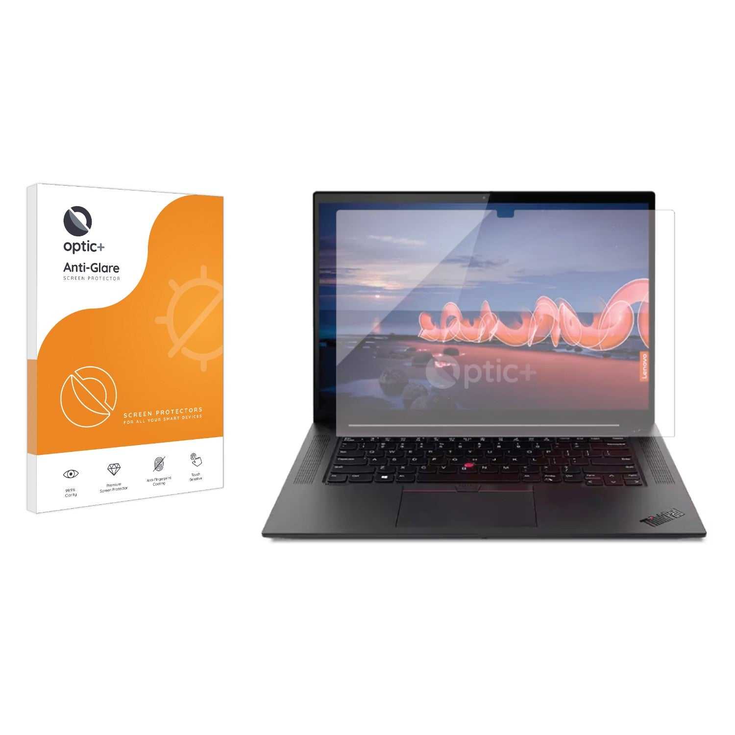 ScreenShield, Optic+ Anti-Glare Screen Protector for Lenovo Thinkpad X1 Extreme Gen 4