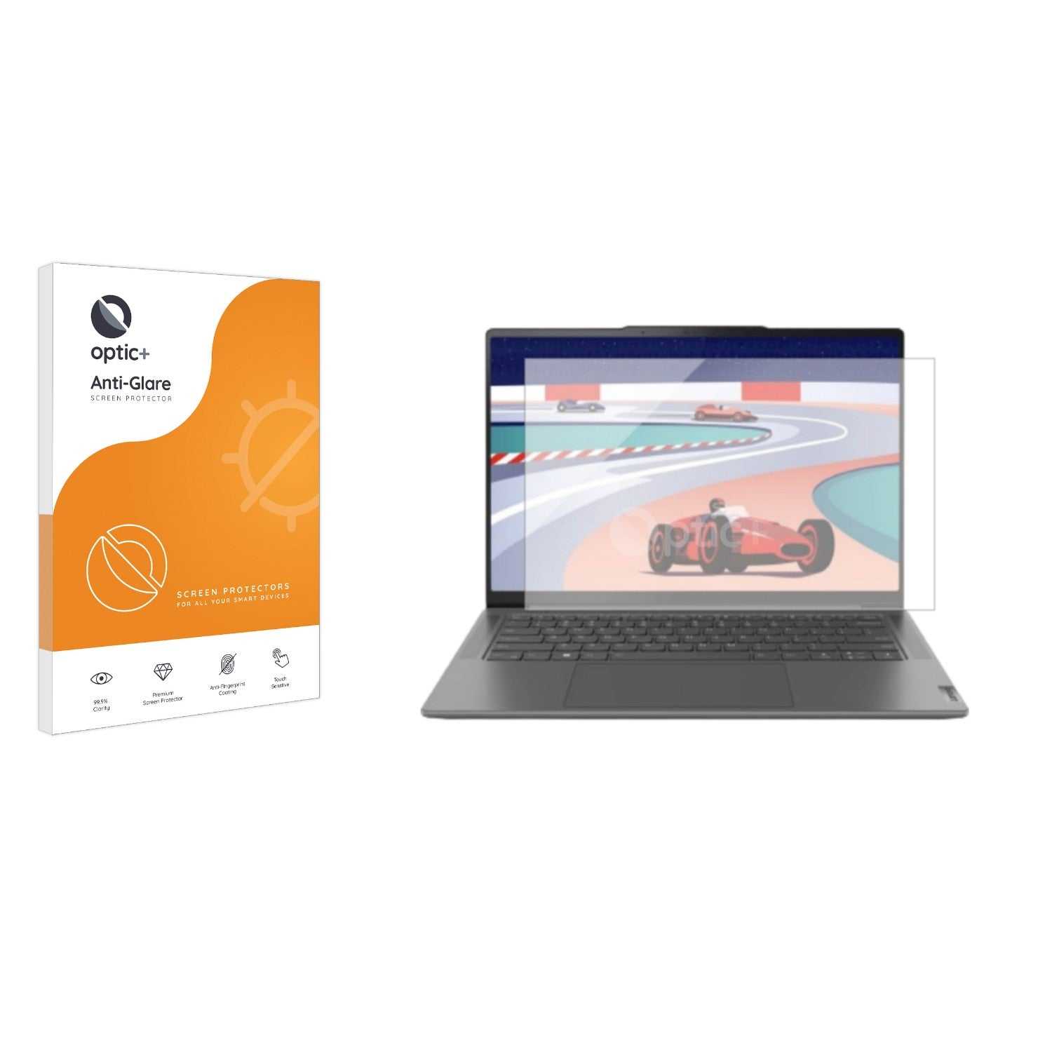 ScreenShield, Optic+ Anti-Glare Screen Protector for Lenovo Yoga Pro 7 Gen 8 14