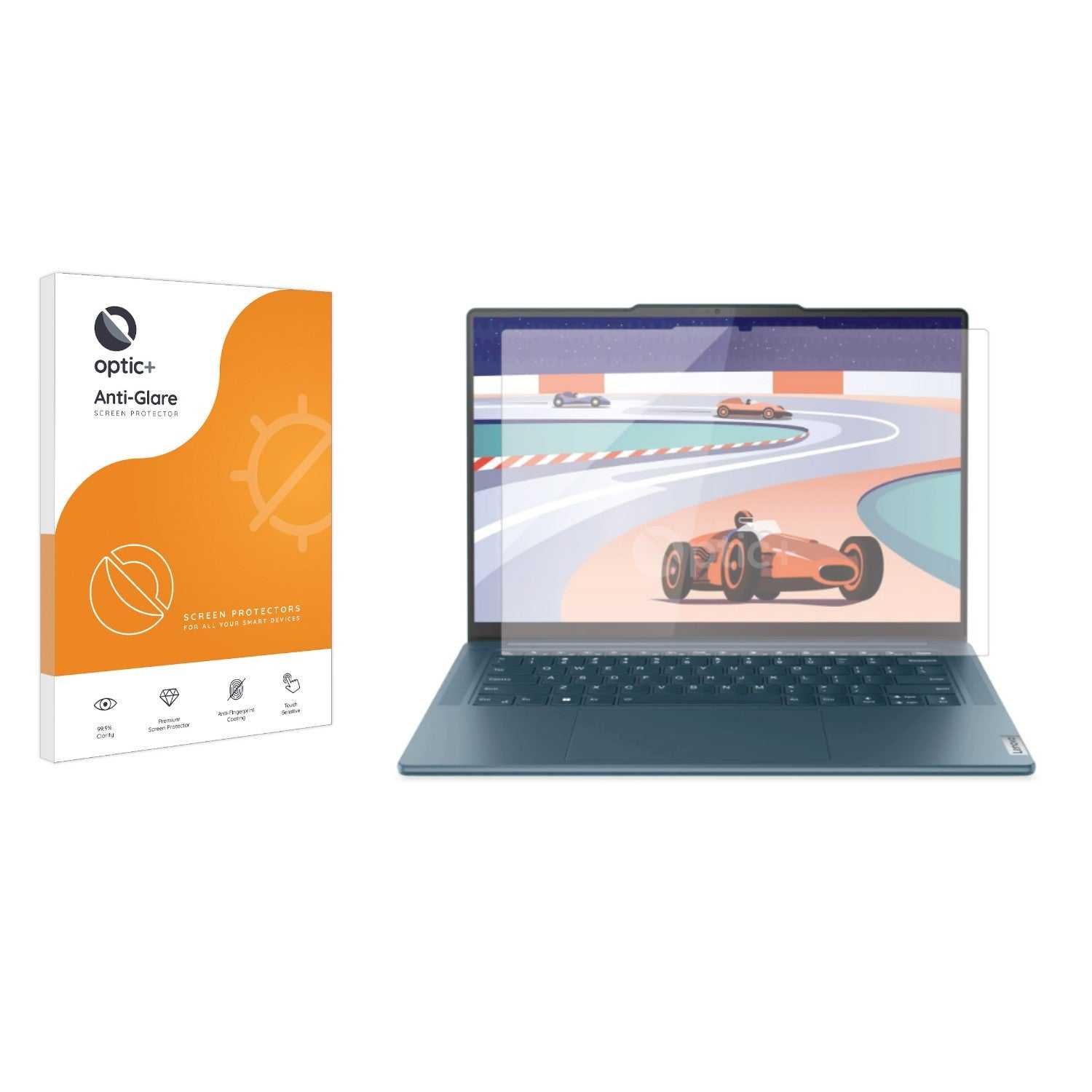 ScreenShield, Optic+ Anti-Glare Screen Protector for Lenovo Yoga Pro 9i Gen 8 14