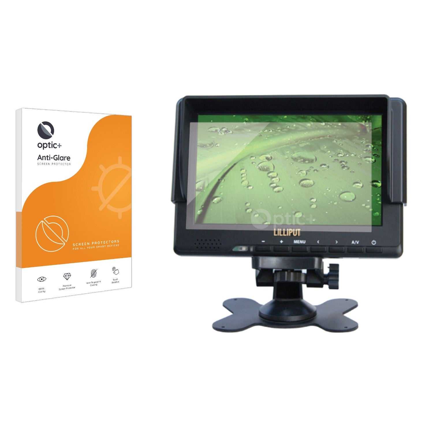 ScreenShield, Optic+ Anti-Glare Screen Protector for Lilliput 7" 3G-SDI Field Monitor