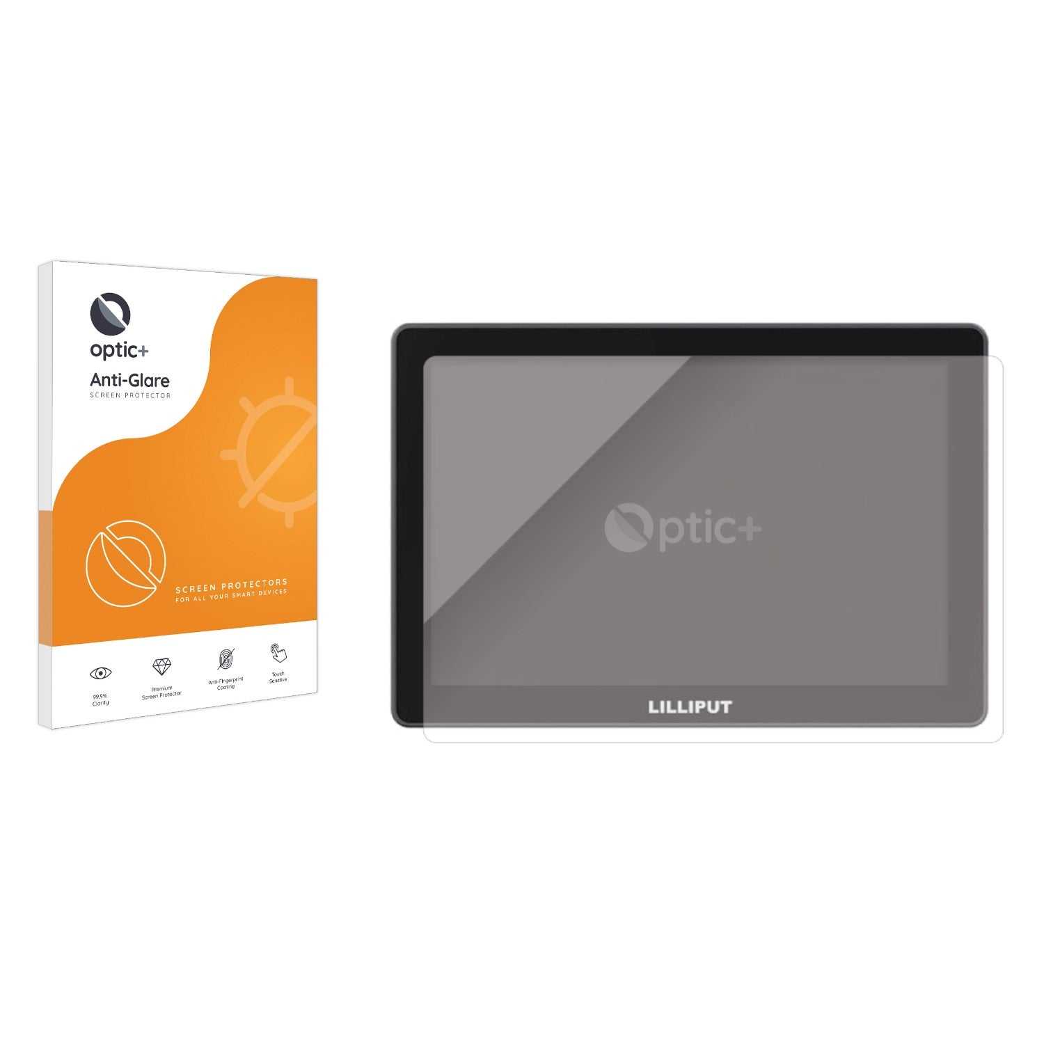 ScreenShield, Optic+ Anti-Glare Screen Protector for Lilliput HT10S 10.1" Monitor