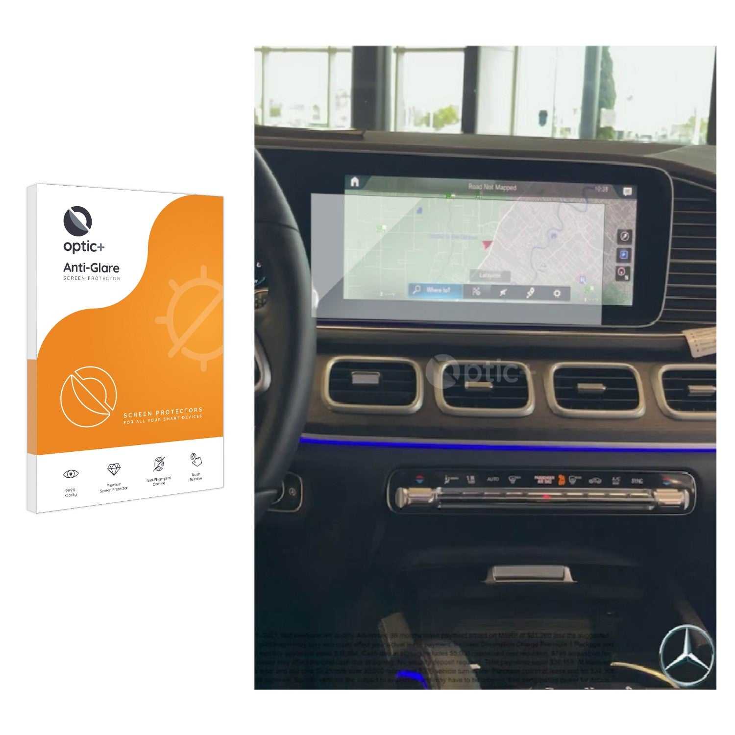 ScreenShield, Optic+ Anti-Glare Screen Protector for Mercedes-Benz GLE 350 4Matic