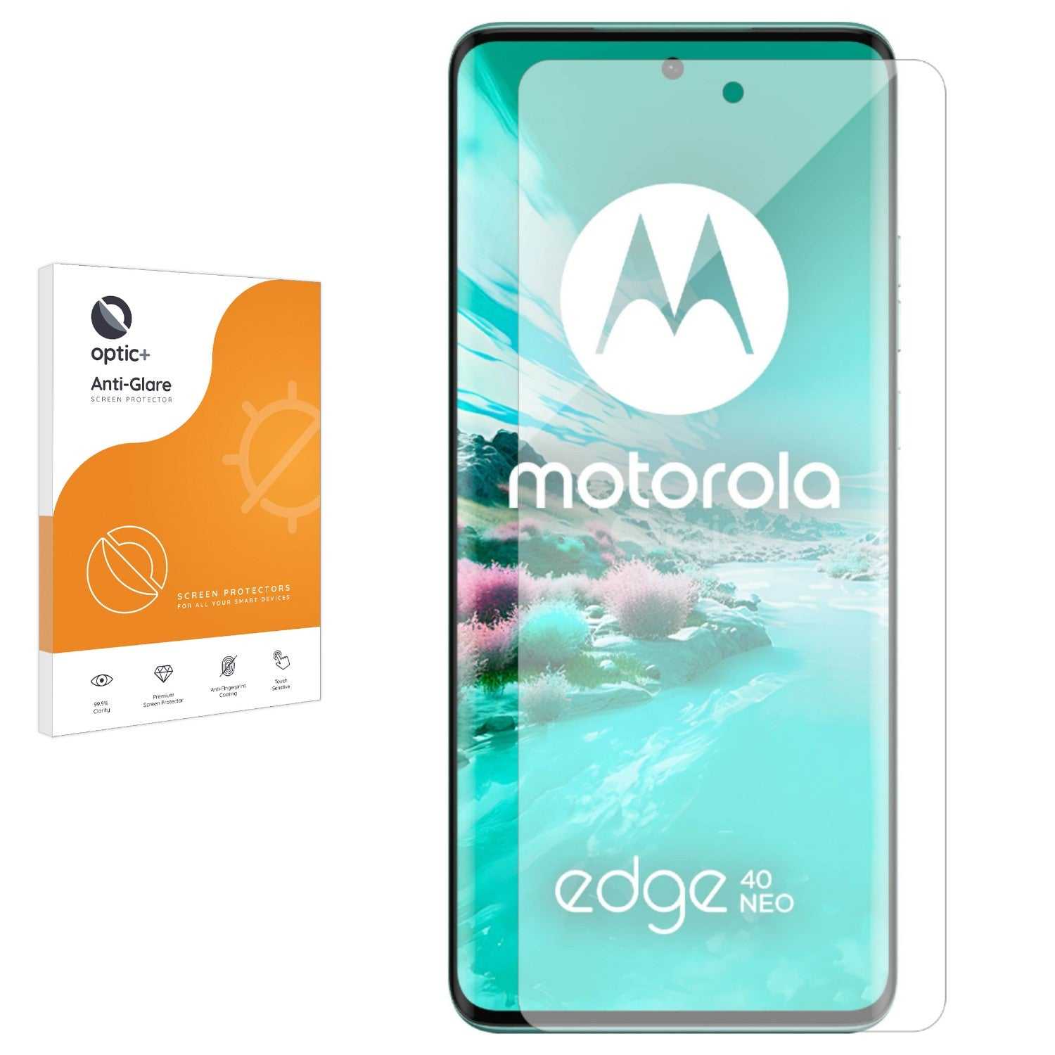 ScreenShield, Optic+ Anti-Glare Screen Protector for Motorola Edge 40 Neo