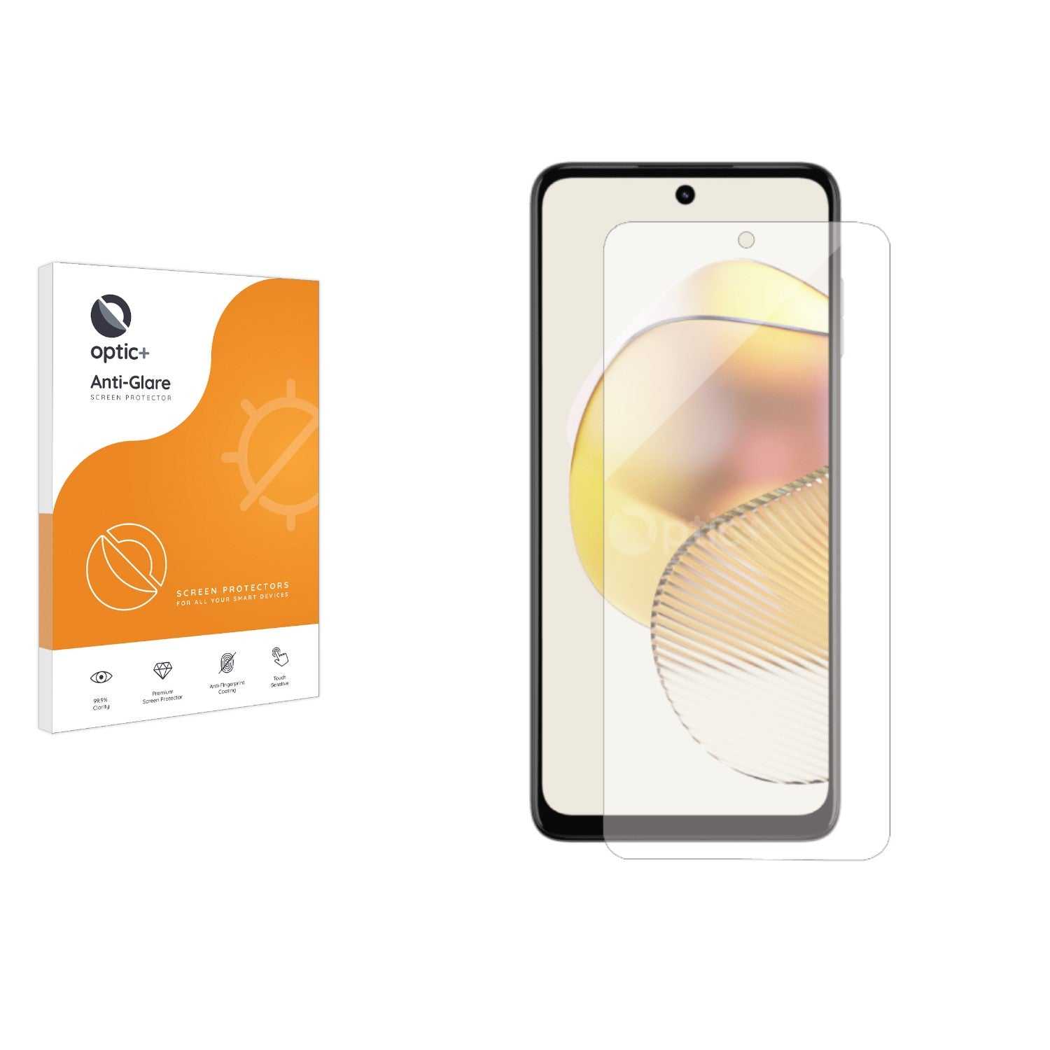 ScreenShield, Optic+ Anti-Glare Screen Protector for Motorola Moto G73 5G