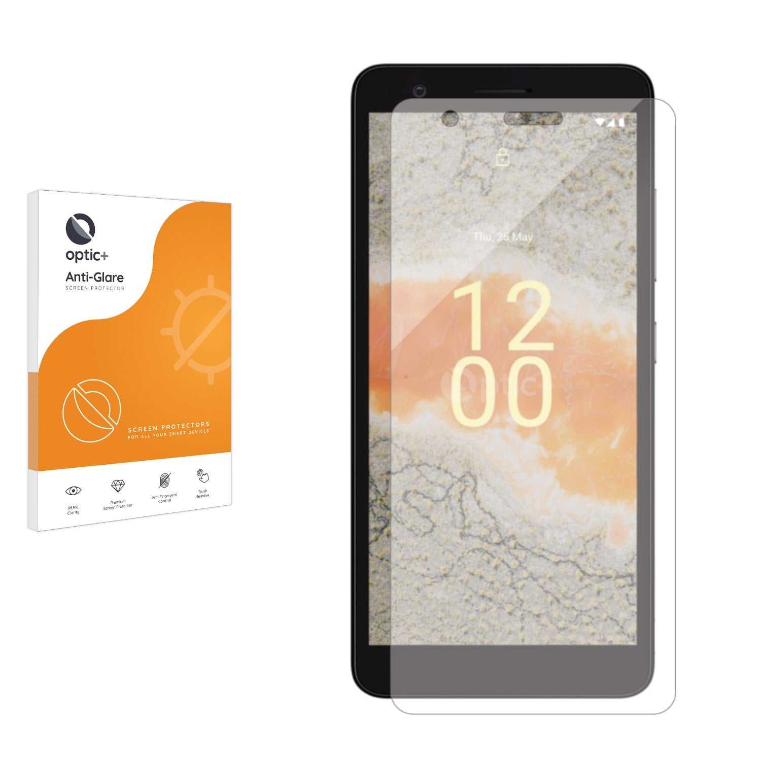 ScreenShield, Optic+ Anti-Glare Screen Protector for Nokia C02