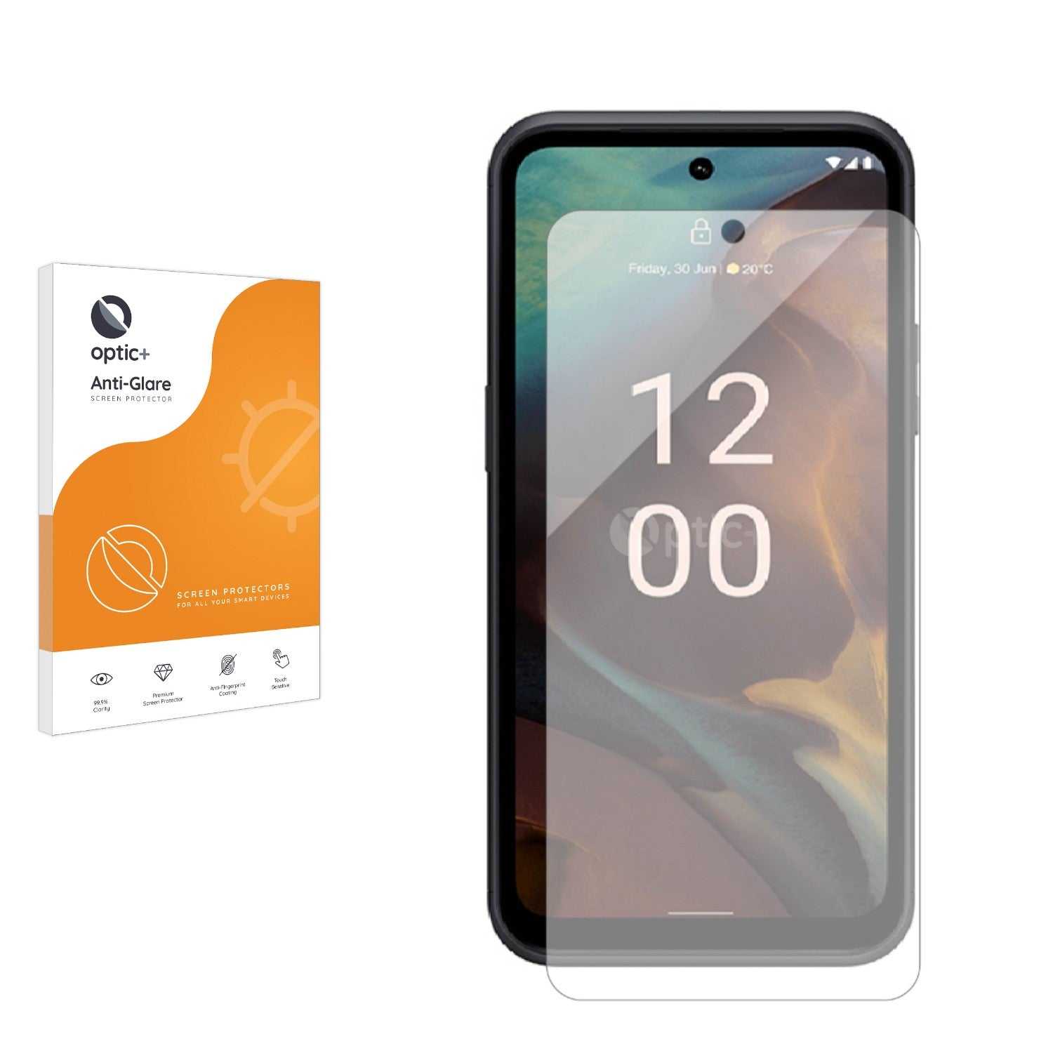 ScreenShield, Optic+ Anti-Glare Screen Protector for Nokia XR21