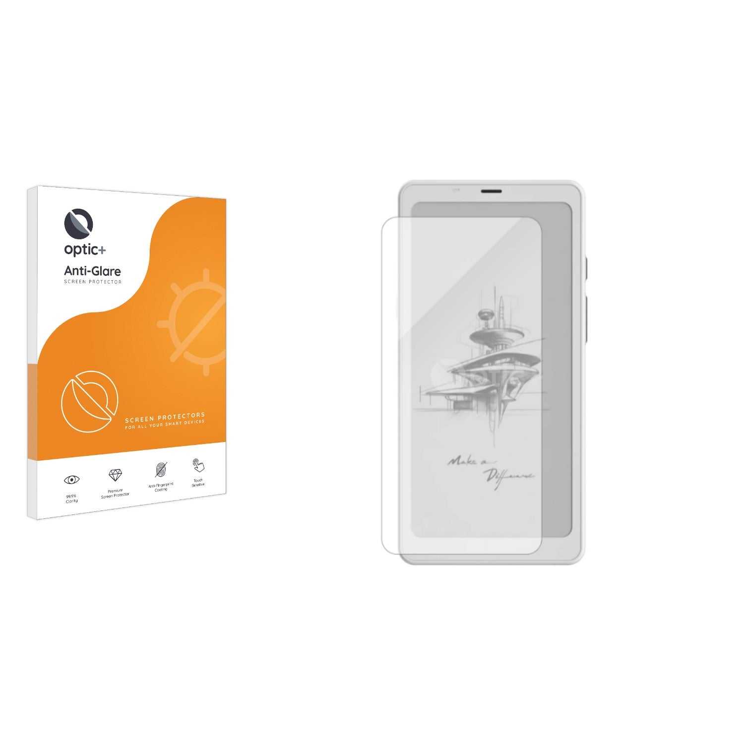 ScreenShield, Optic+ Anti-Glare Screen Protector for Onyx Boox Palma