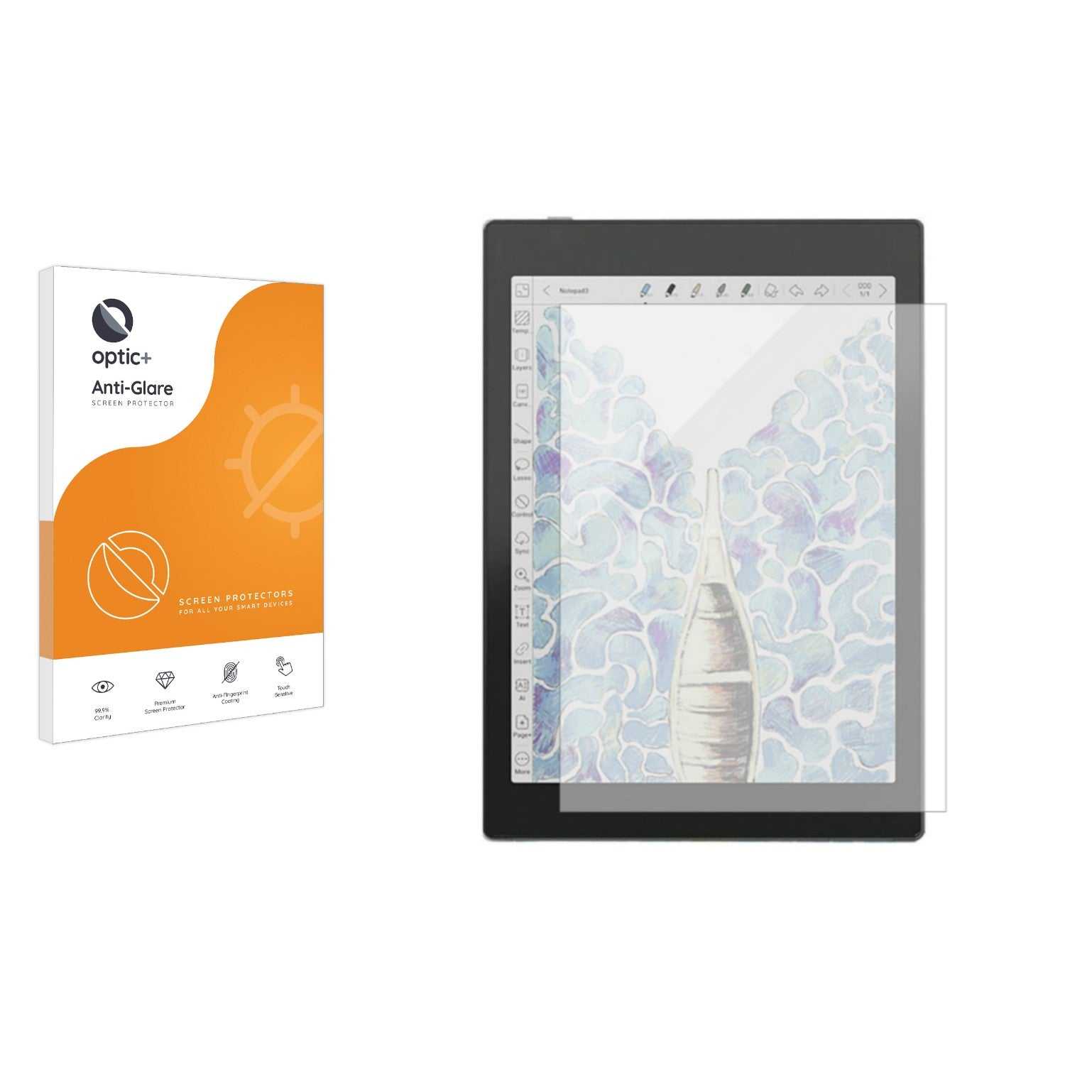 ScreenShield, Optic+ Anti-Glare Screen Protector for Onyx Boox Tab Mini C