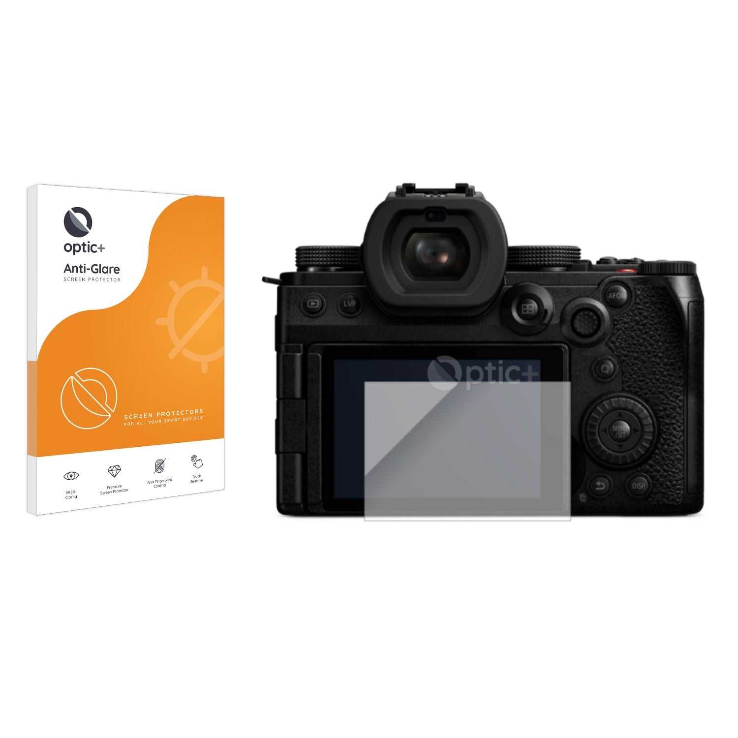 ScreenShield, Optic+ Anti-Glare Screen Protector for Panasonic Lumix DC-S5M2X