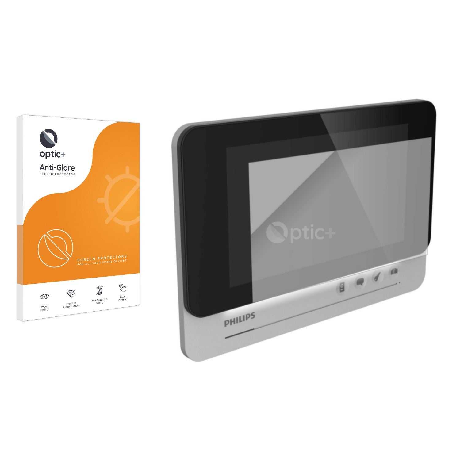 ScreenShield, Optic+ Anti-Glare Screen Protector for Philips WelcomeEye Comfort