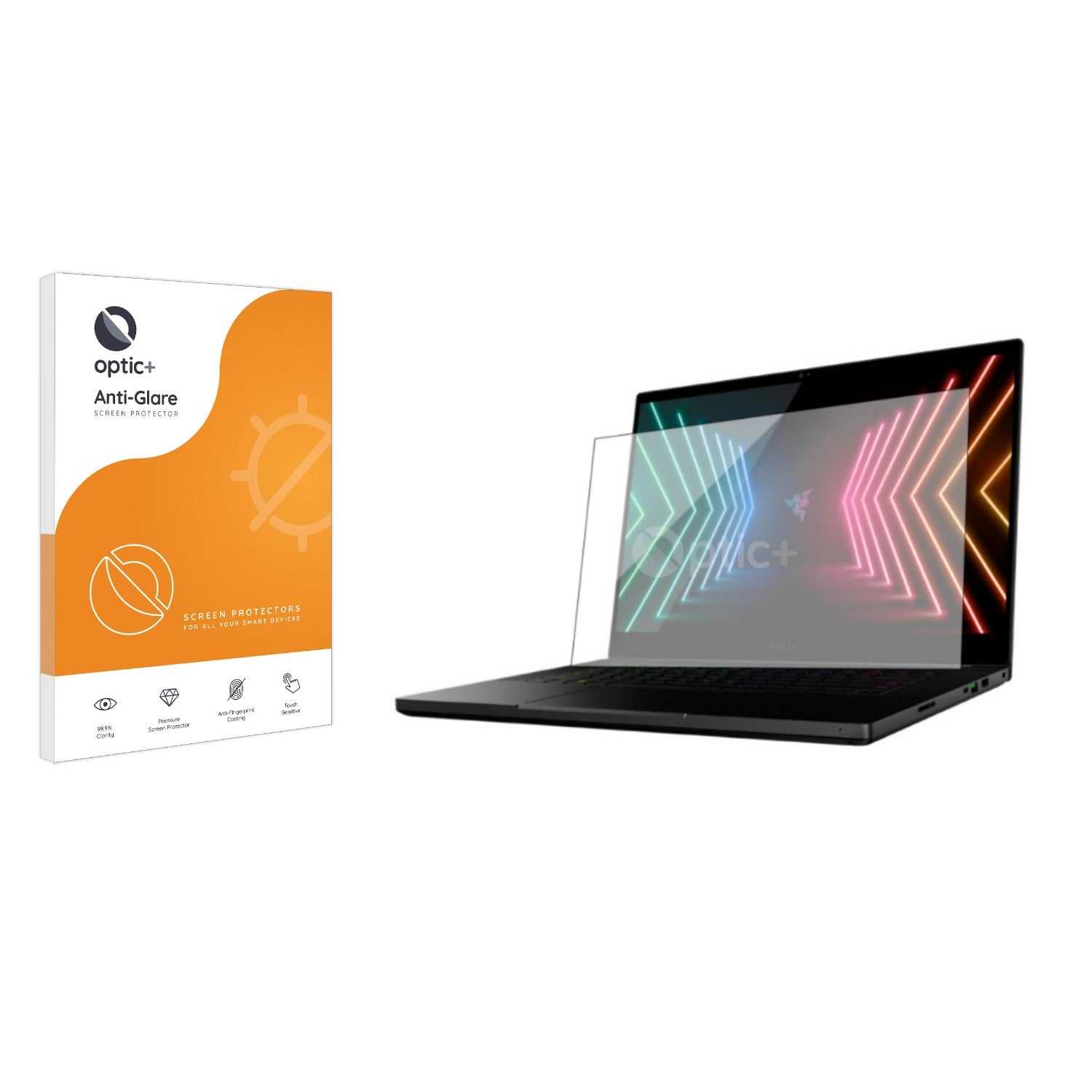 ScreenShield, Optic+ Anti-Glare Screen Protector for Razer Blade 15 Advanced  (2021)