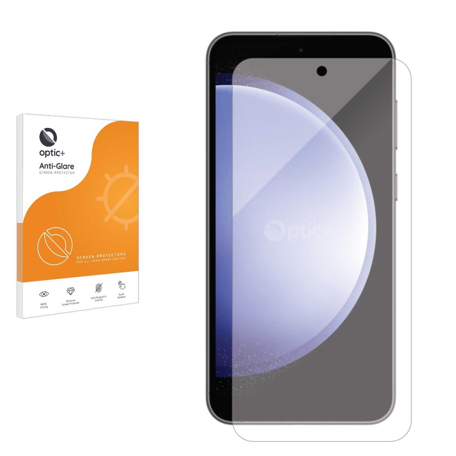 ScreenShield, Optic+ Anti-Glare Screen Protector for Samsung Galaxy S23 FE