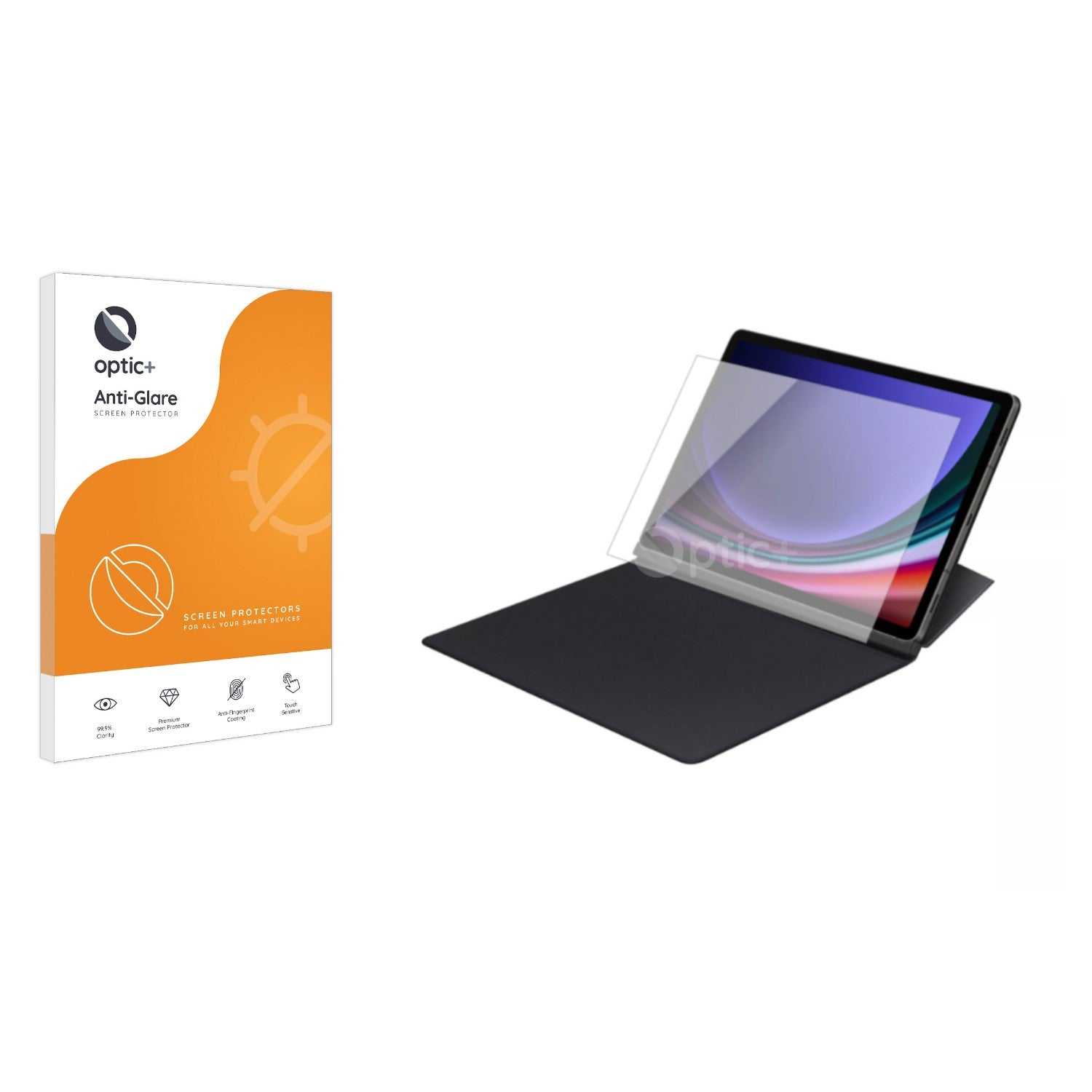 ScreenShield, Optic+ Anti-Glare Screen Protector for Samsung Galaxy Tab S9 FE