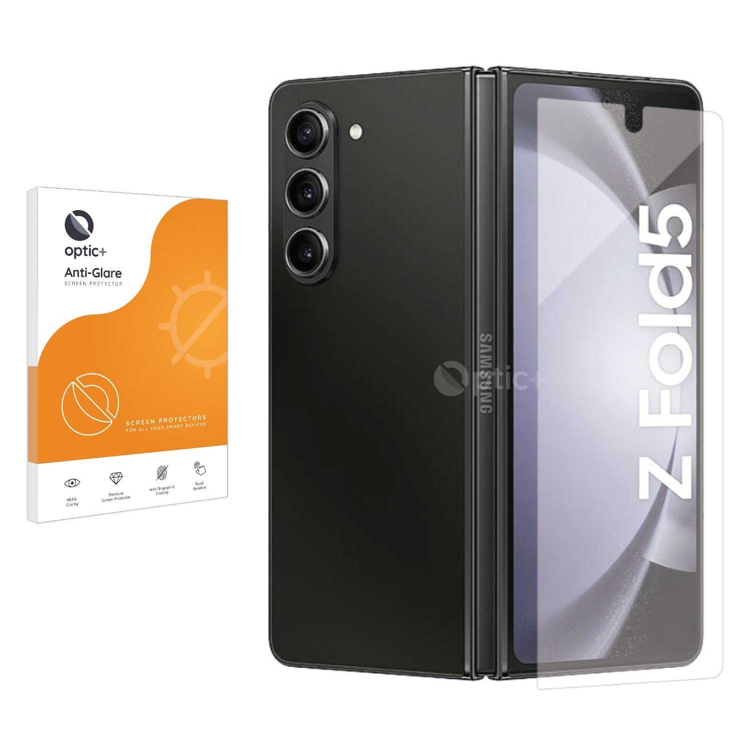 ScreenShield, Optic+ Anti-Glare Screen Protector for Samsung Galaxy Z Fold 5