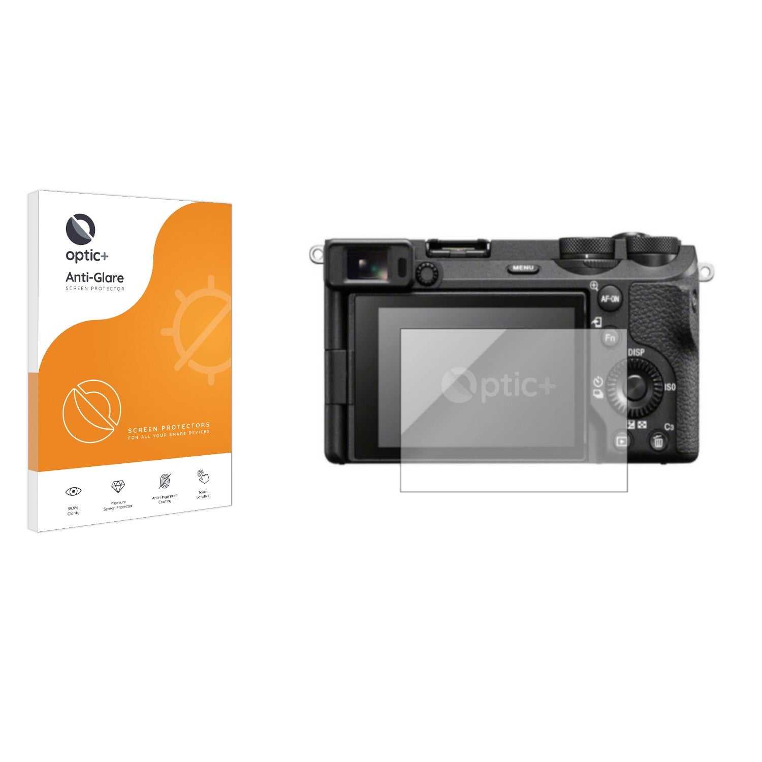 ScreenShield, Optic+ Anti-Glare Screen Protector for Sony Alpha 6700