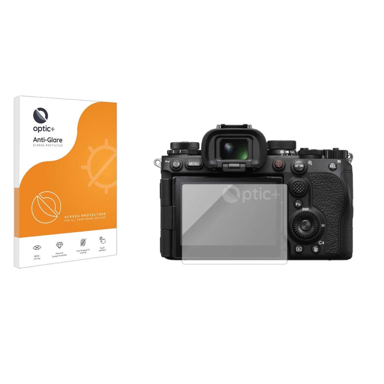 ScreenShield, Optic+ Anti-Glare Screen Protector for Sony Alpha 9 III