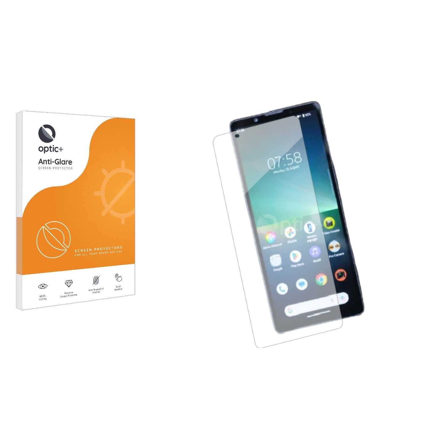 ScreenShield, Optic+ Anti-Glare Screen Protector for Sony Xperia 5 V