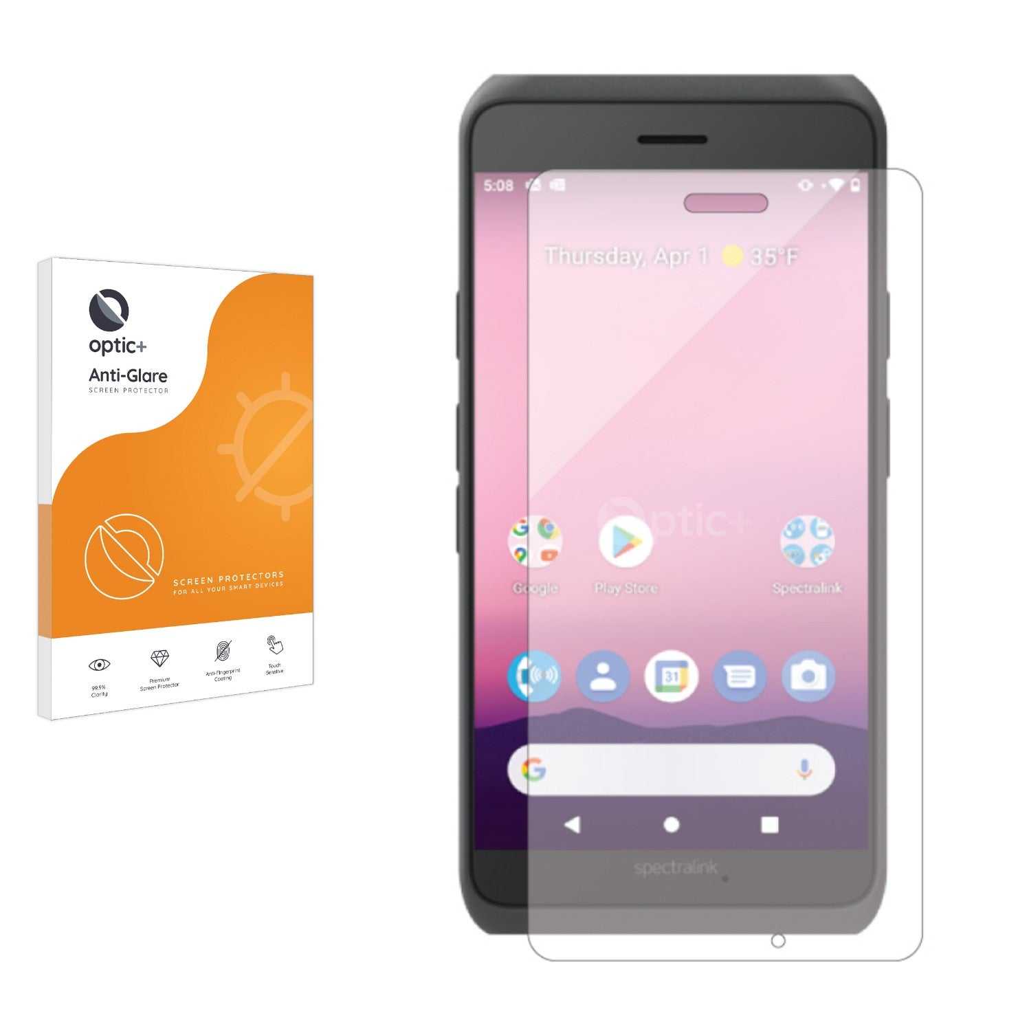 ScreenShield, Optic+ Anti-Glare Screen Protector for Spectralink Versity 95 Series