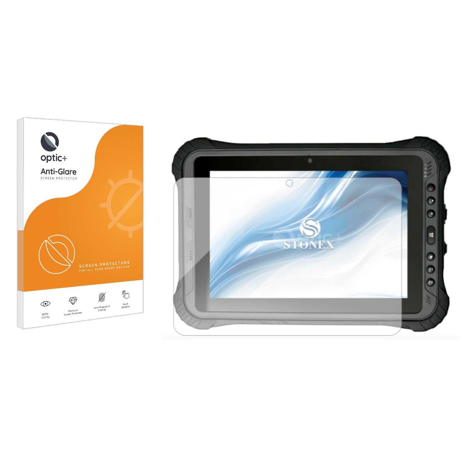 ScreenShield, Optic+ Anti-Glare Screen Protector for Stonex SRT10W Rugged Tablet