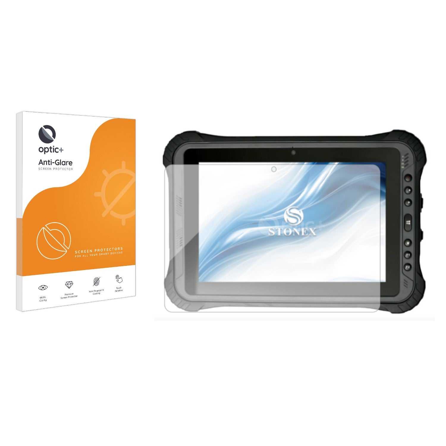 ScreenShield, Optic+ Anti-Glare Screen Protector for Stonex UT32 Rugged Tablet