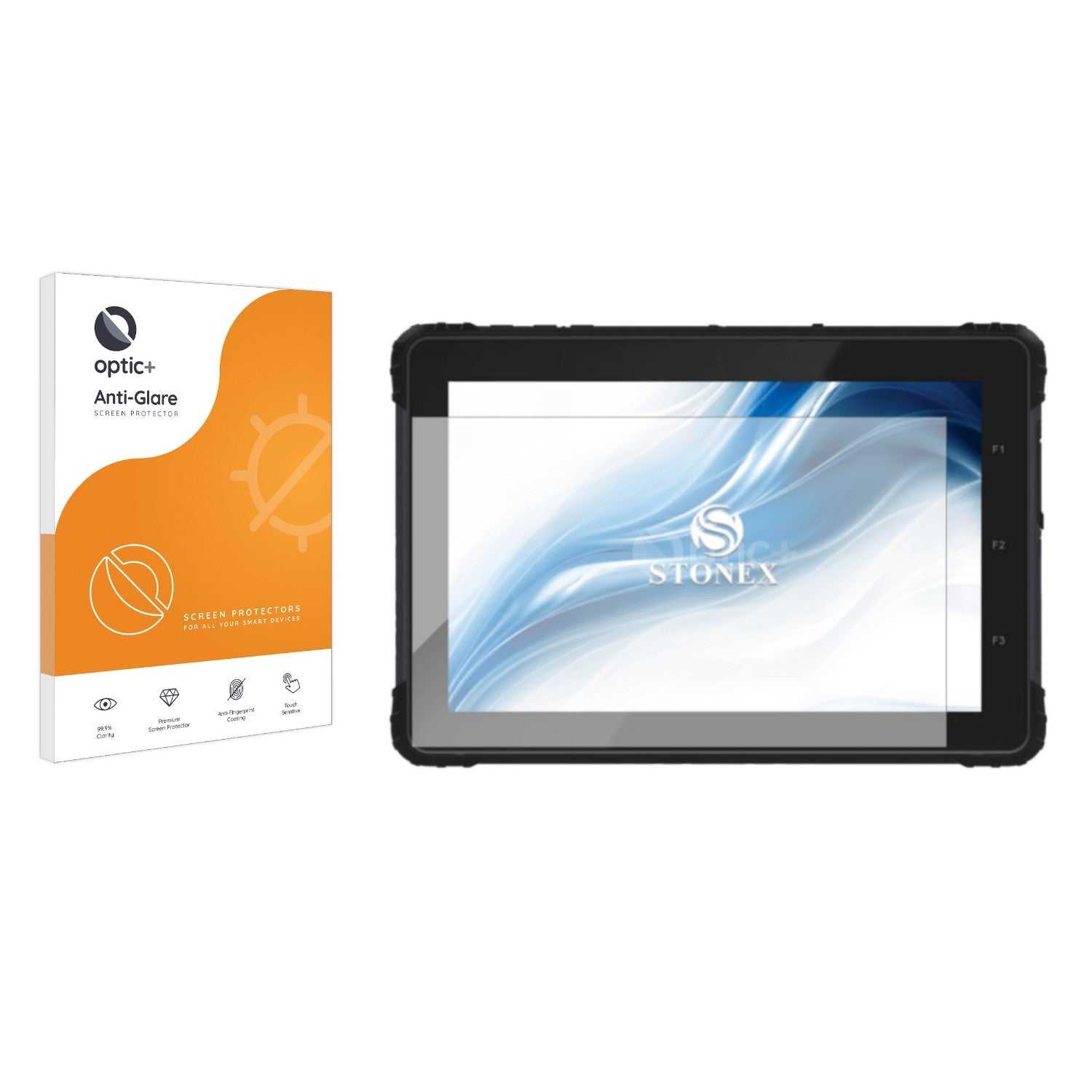 ScreenShield, Optic+ Anti-Glare Screen Protector for Stonex UT56 Rugged Tablet