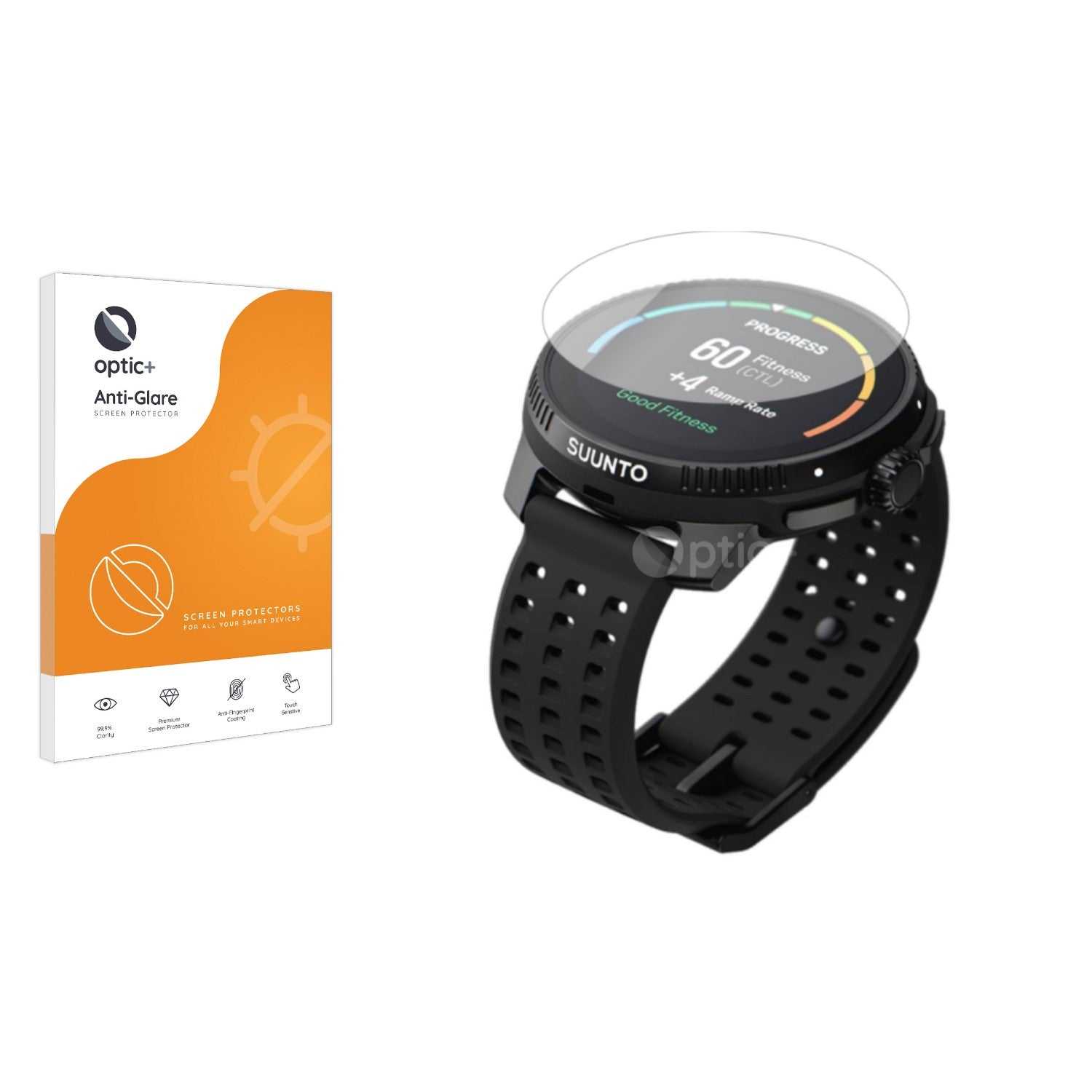 ScreenShield, Optic+ Anti-Glare Screen Protector for Suunto Race