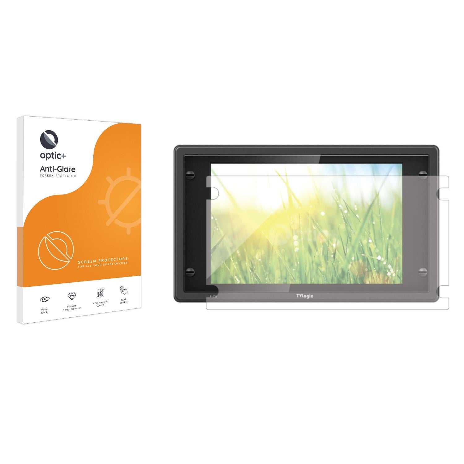 ScreenShield, Optic+ Anti-Glare Screen Protector for TVlogic F-7HS