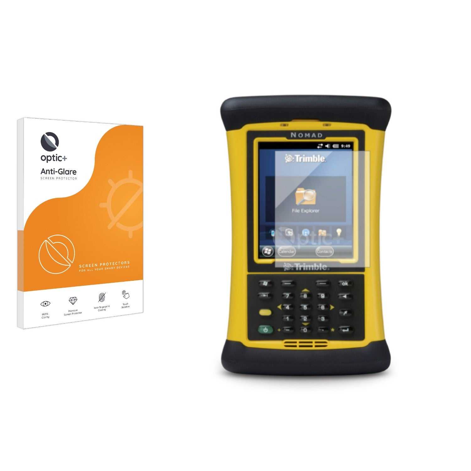 ScreenShield, Optic+ Anti-Glare Screen Protector for Trimble Nomad 1050XE