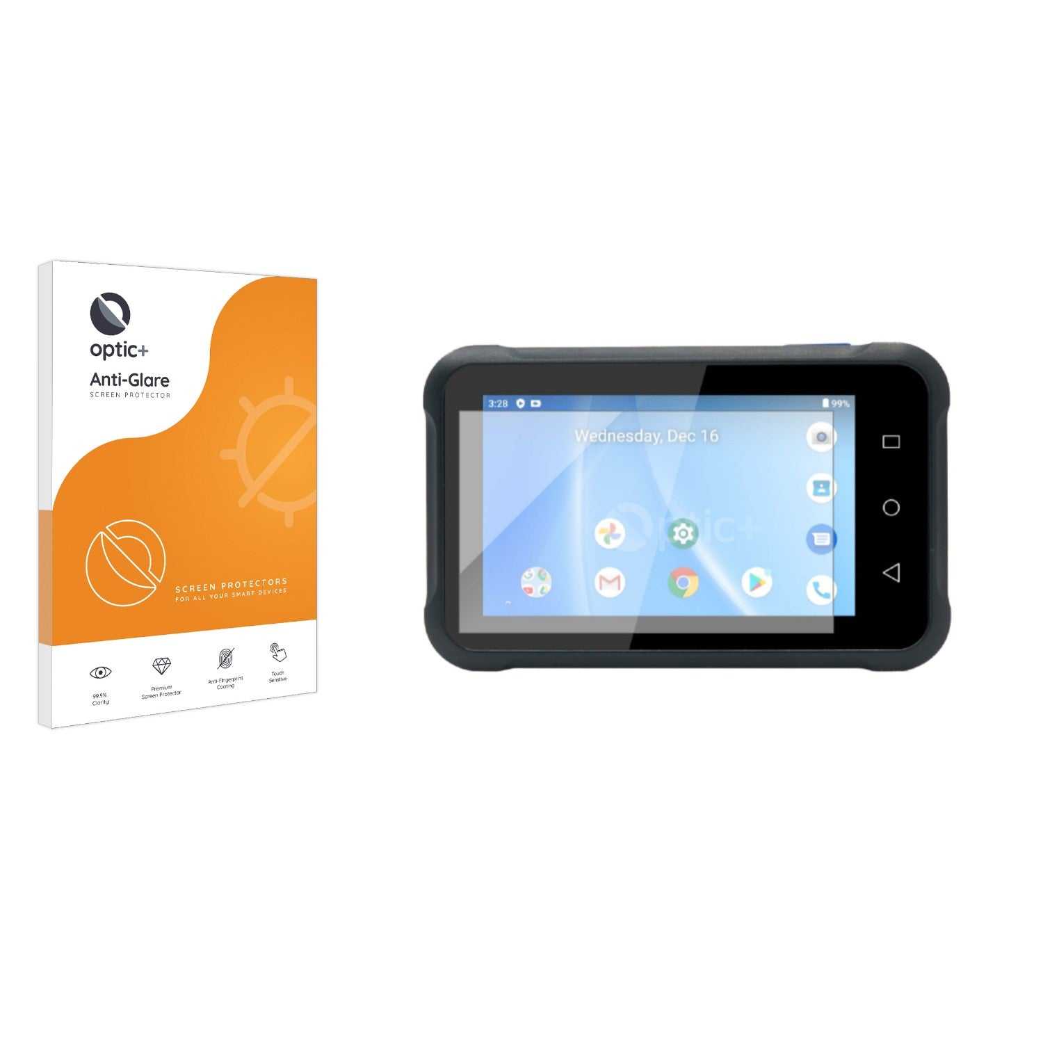 ScreenShield, Optic+ Anti-Glare Screen Protector for Unitech WD200