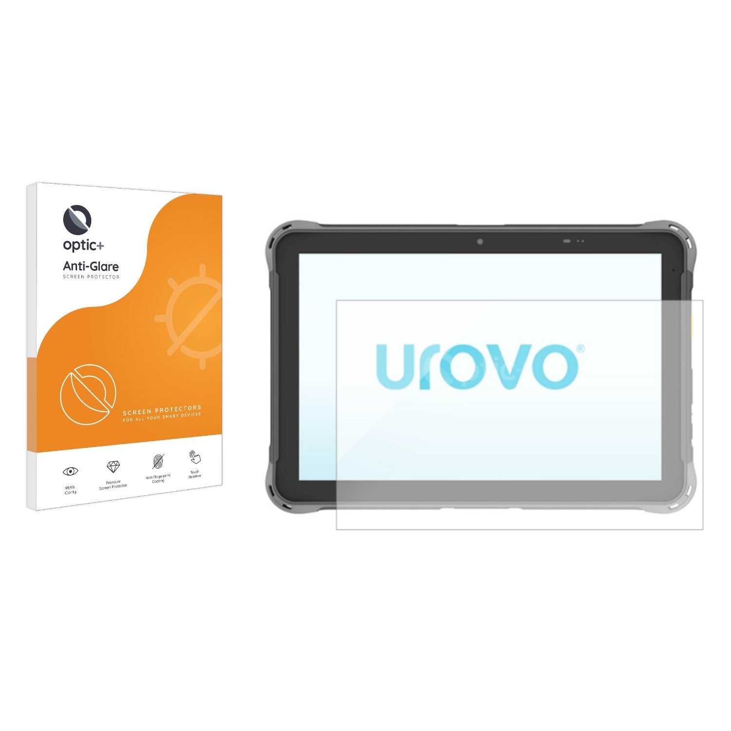 ScreenShield, Optic+ Anti-Glare Screen Protector for Urovo P8100P 10 Tablet