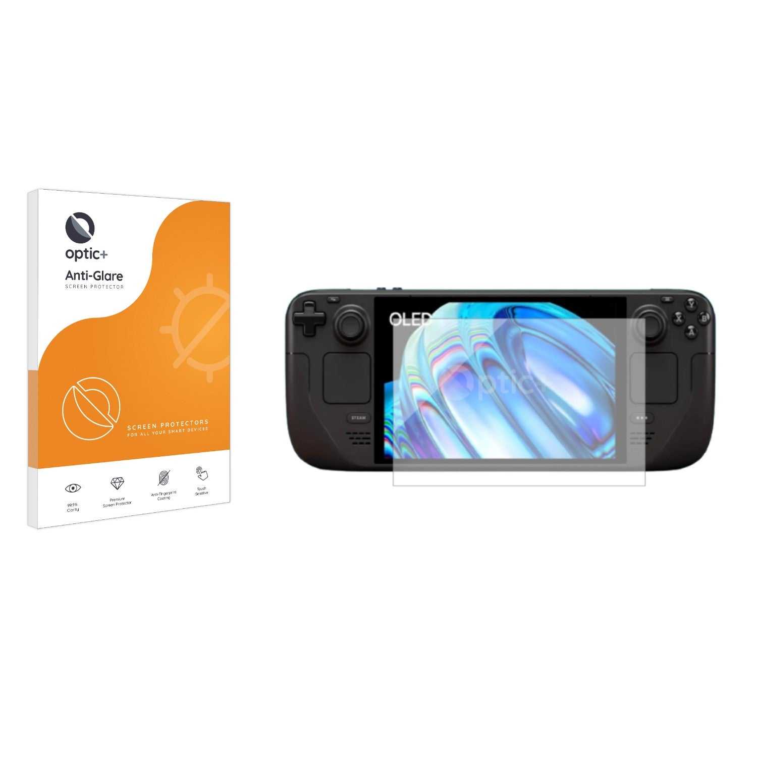 ScreenShield, Optic+ Anti-Glare Screen Protector for Valve Steam Deck OLED