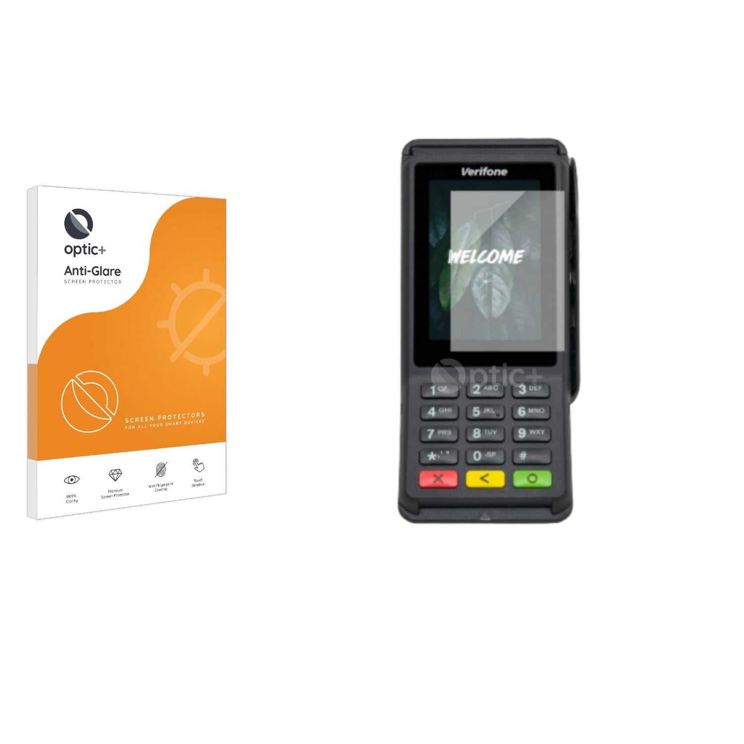 ScreenShield, Optic+ Anti-Glare Screen Protector for Verifone P630