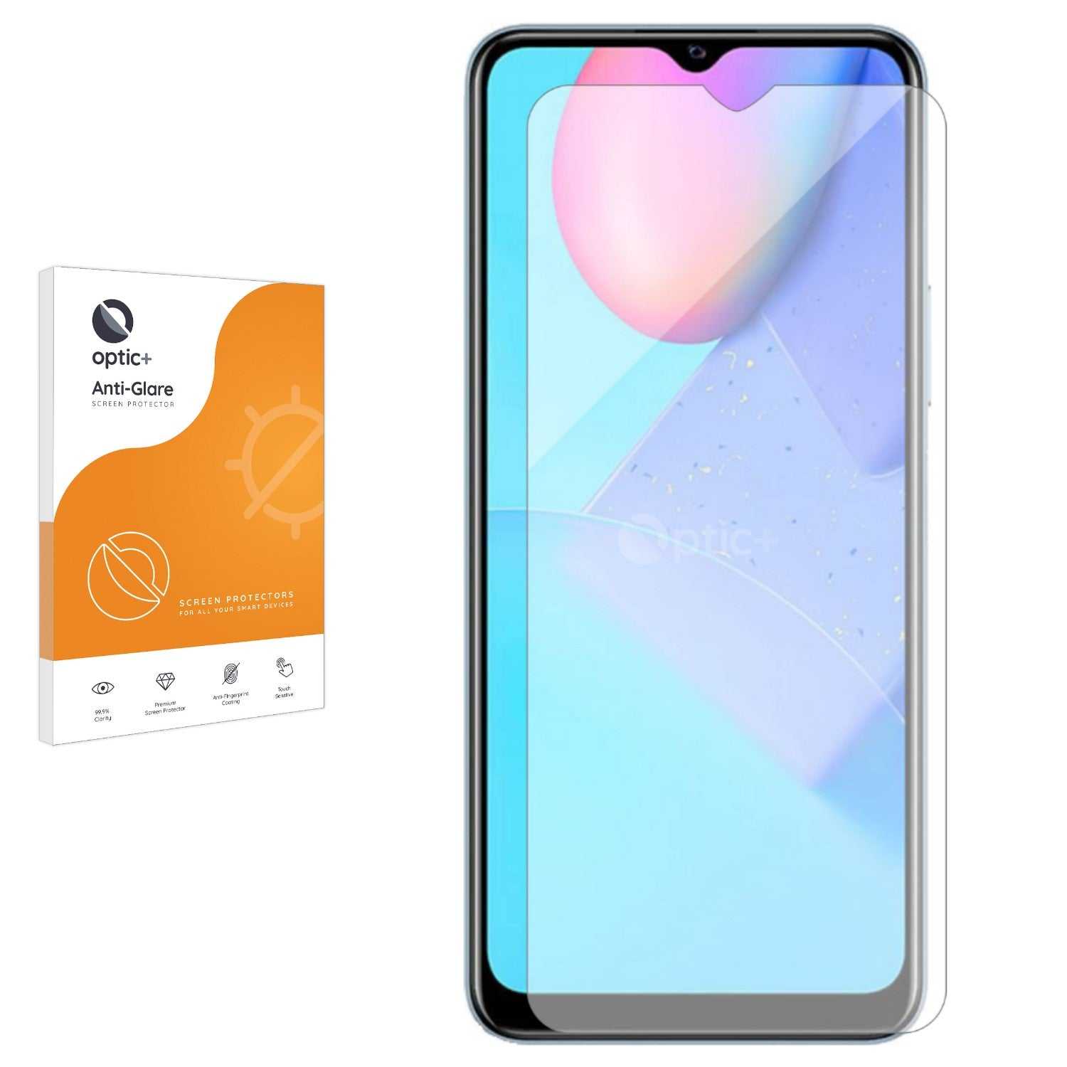 ScreenShield, Optic+ Anti-Glare Screen Protector for Vivo Y12s 2021