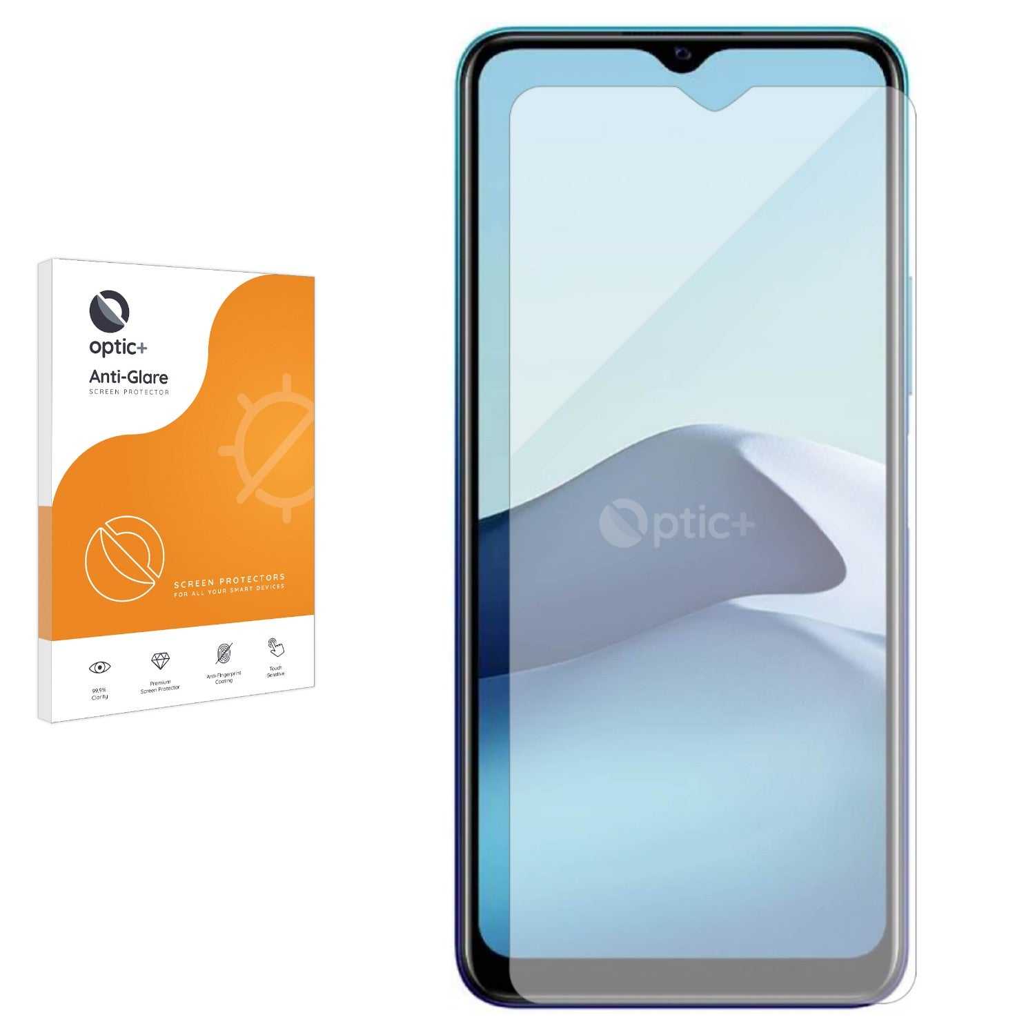 ScreenShield, Optic+ Anti-Glare Screen Protector for Vivo Y20a