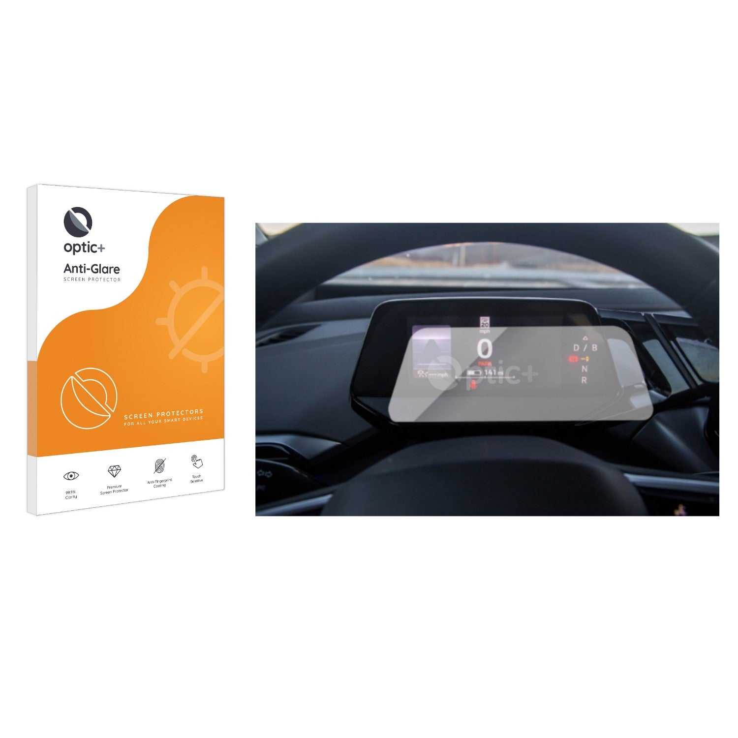 ScreenShield, Optic+ Anti-Glare Screen Protector for Volkswagen ID.4 Discover Pro 10