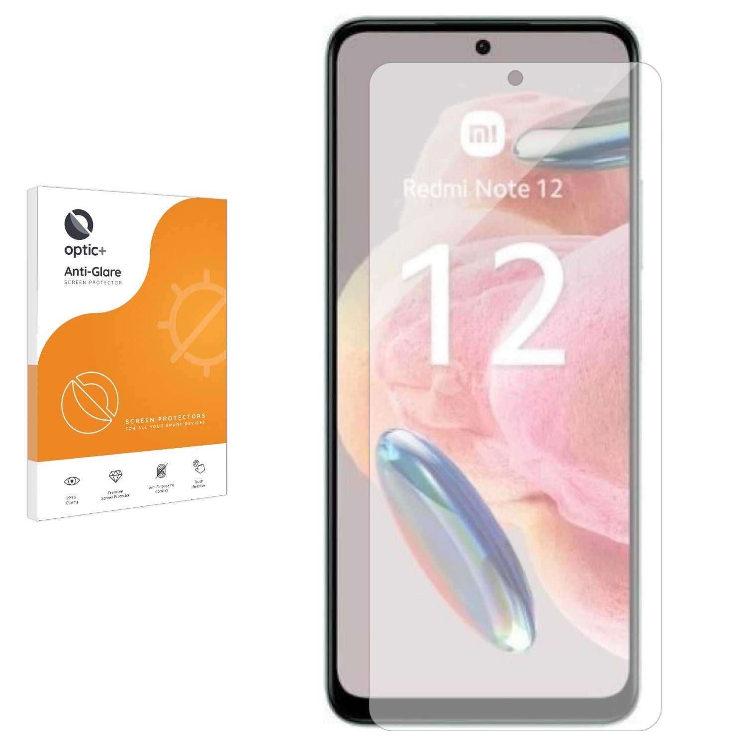 ScreenShield, Optic+ Anti-Glare Screen Protector for Xiaomi Redmi 12