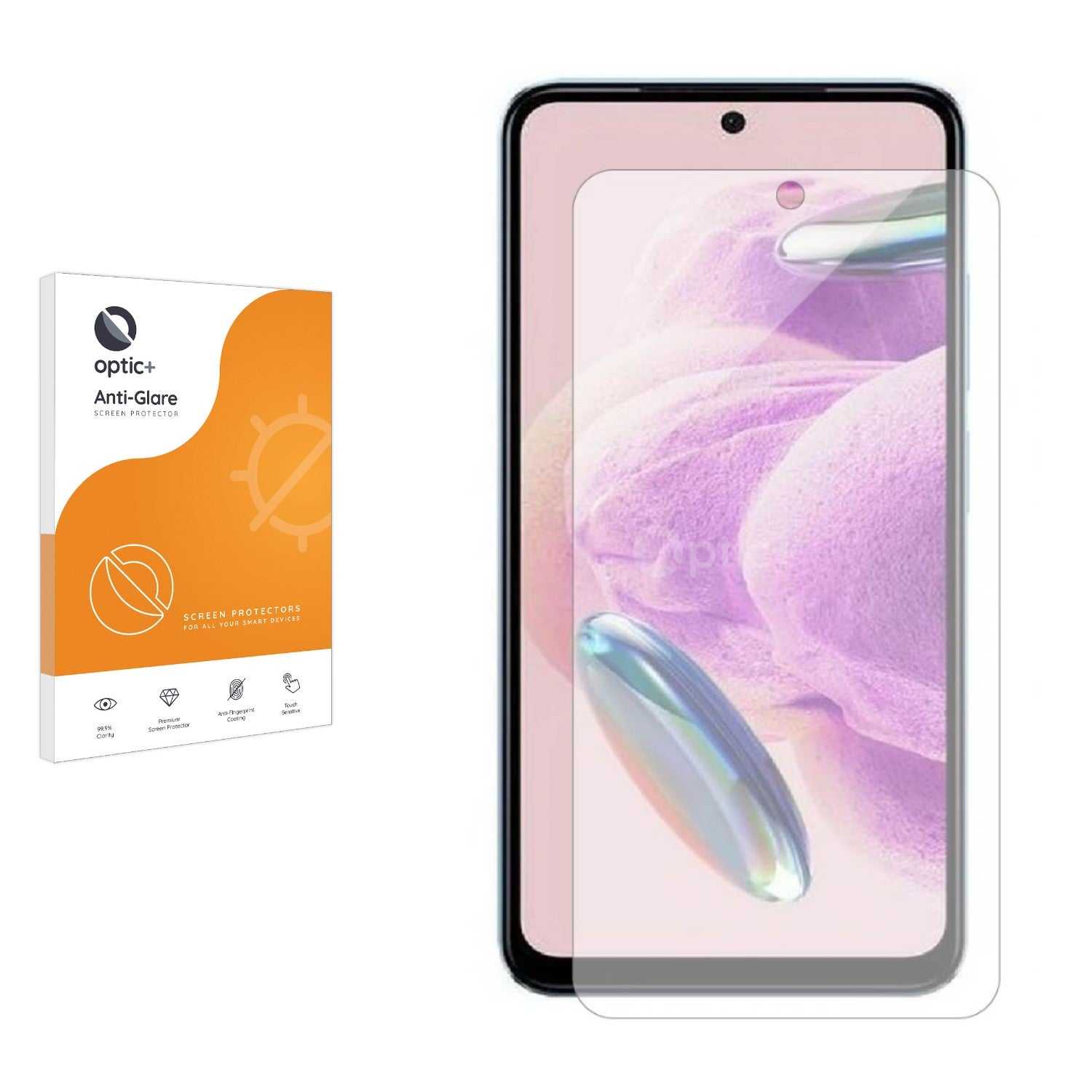 ScreenShield, Optic+ Anti-Glare Screen Protector for Xiaomi Redmi Note 12S