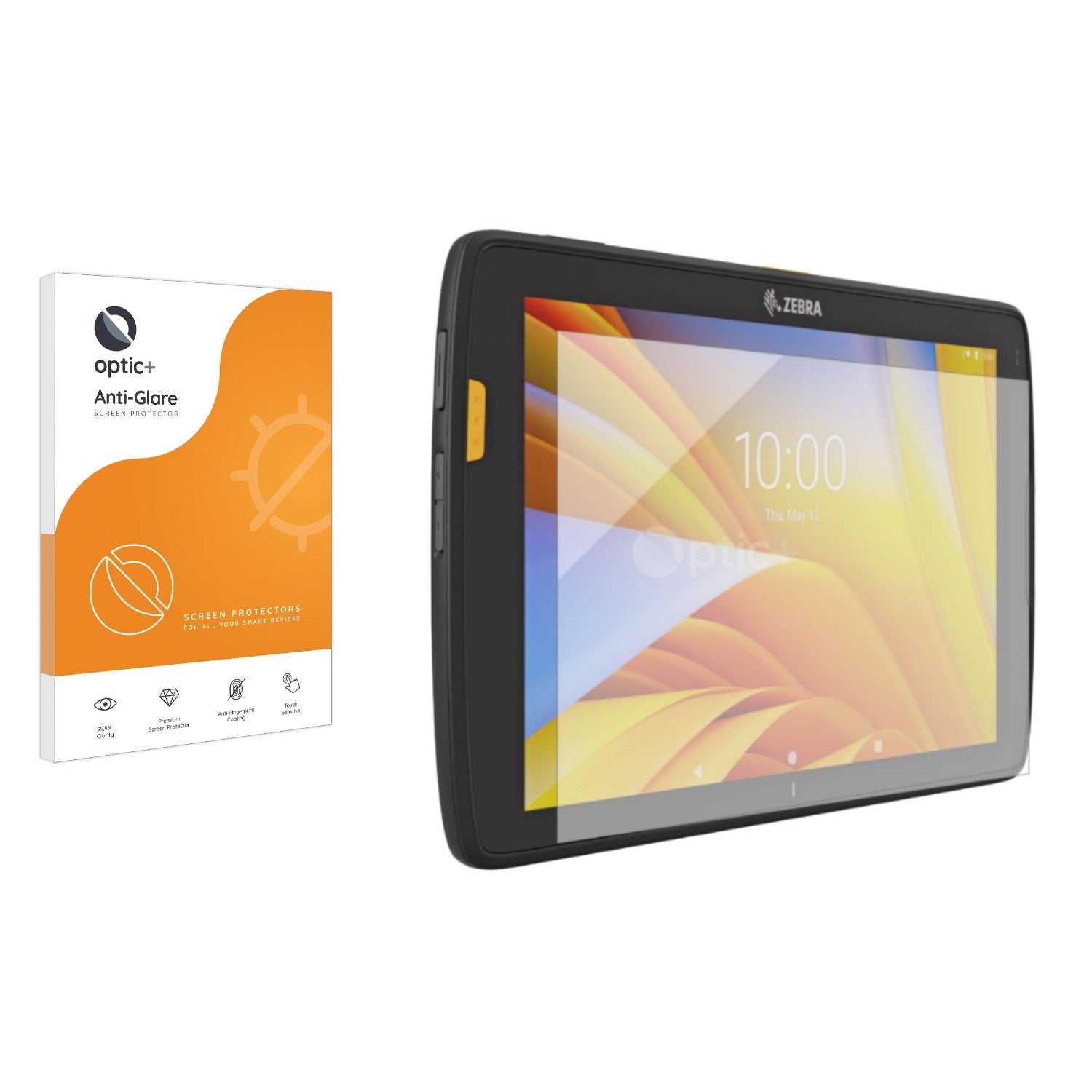 ScreenShield, Optic+ Anti-Glare Screen Protector for Zebra ET40 8"