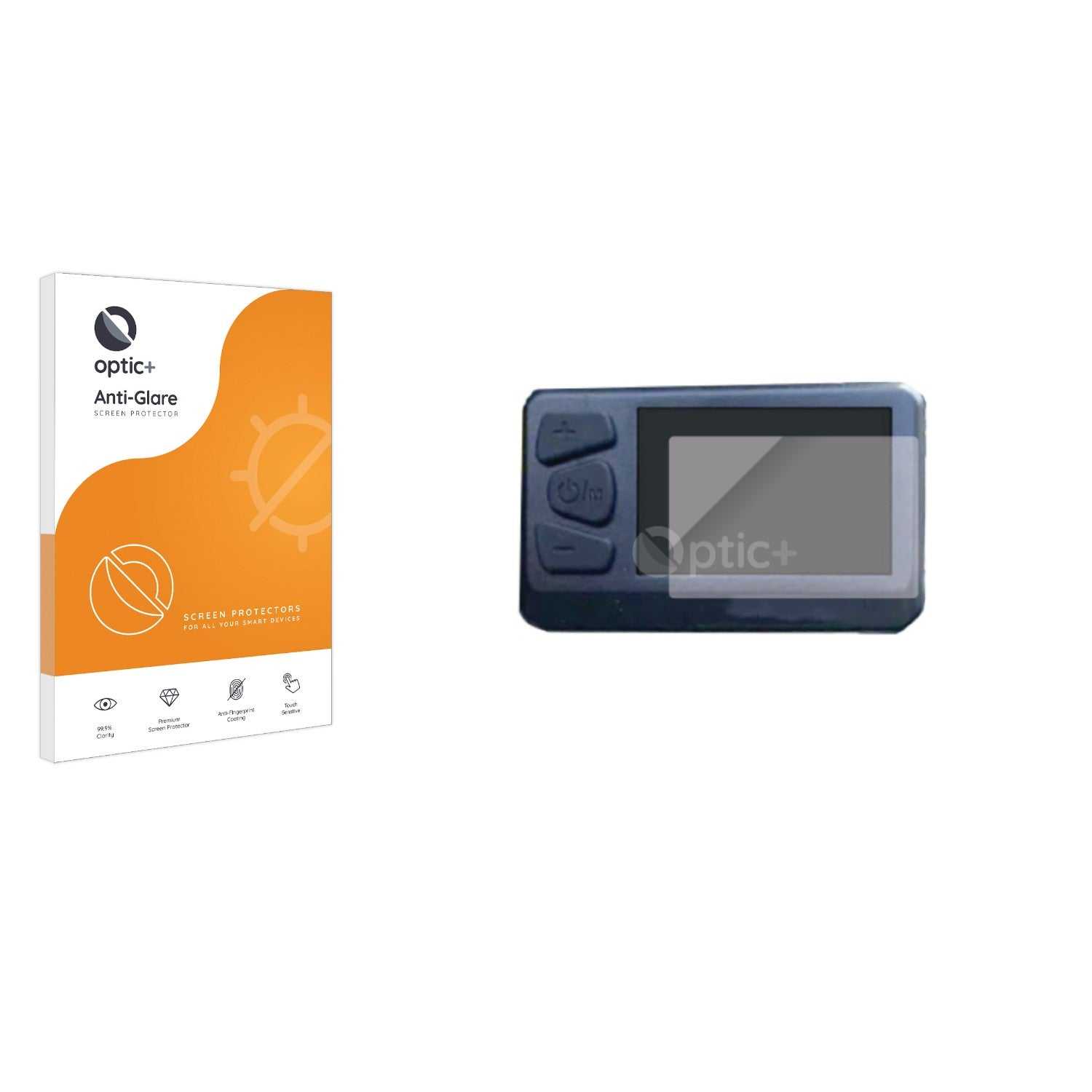 ScreenShield, Optic+ Anti-Glare Screen Protector for Zundapp Z810 LCD Display