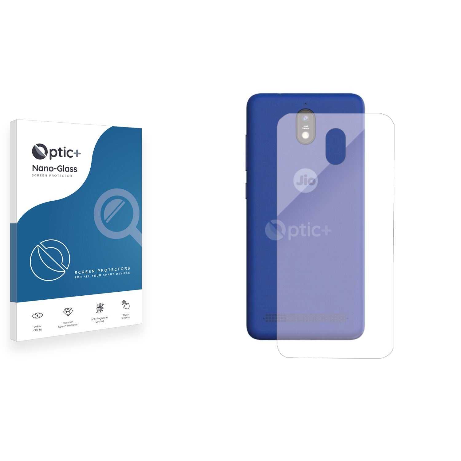 ScreenShield, Optic+ Nano Glass Rear Protector for JioPhone Next