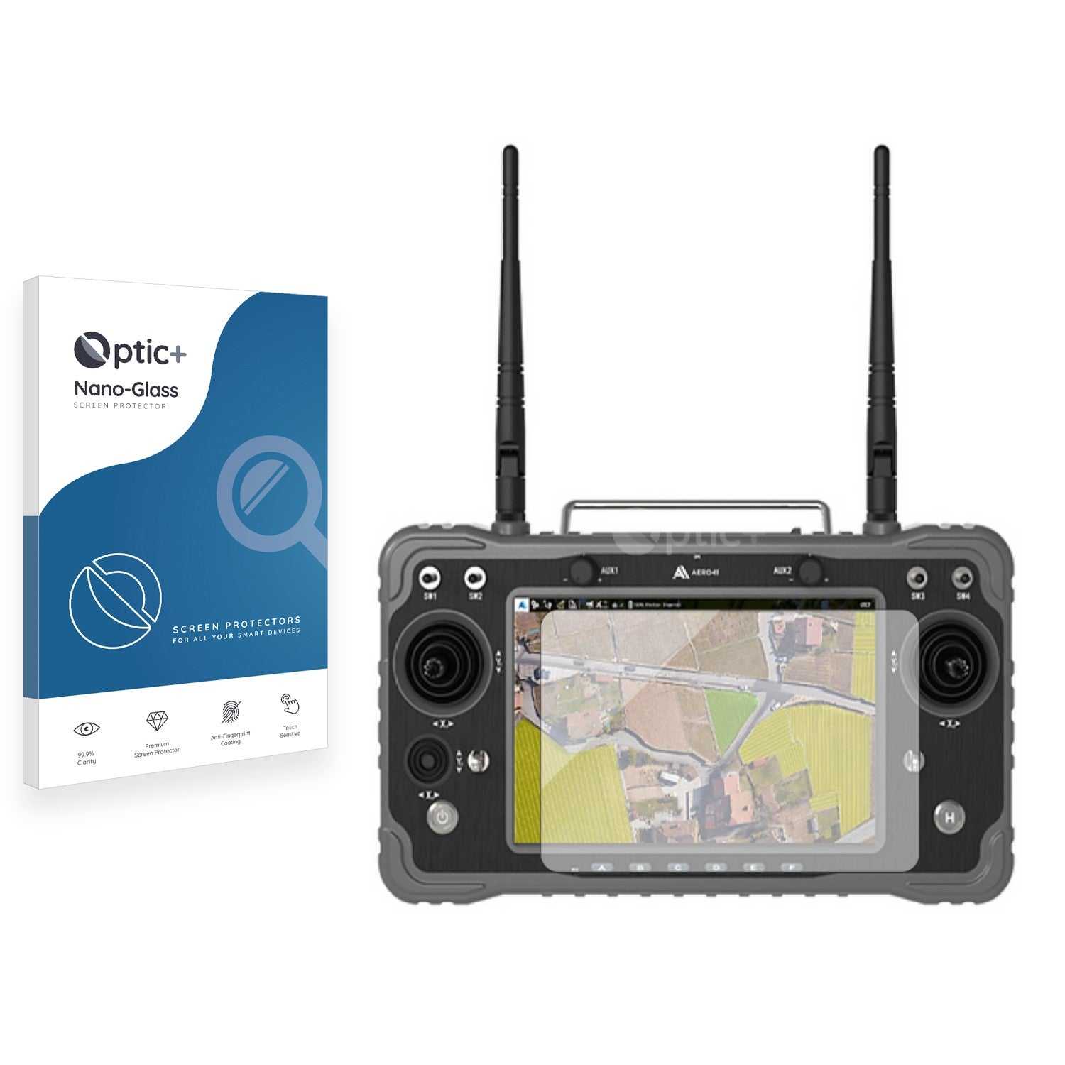 ScreenShield, Optic+ Nano Glass Screen Protector for AERO41 MCI -Mission Control Interface 7