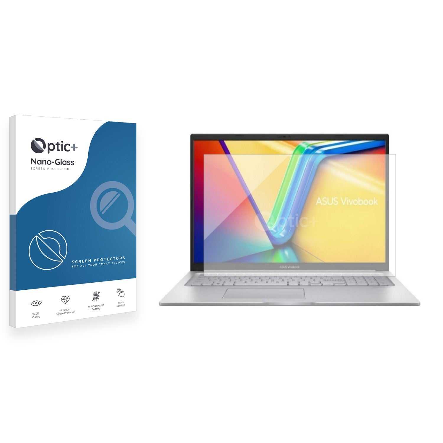 ScreenShield, Optic+ Nano Glass Screen Protector for ASUS Aspire S17X