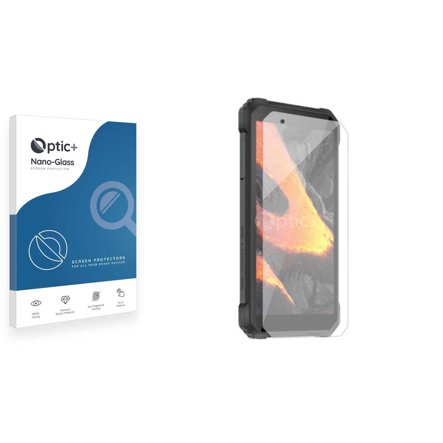 ScreenShield, Optic+ Nano Glass Screen Protector for Blackview BV5300 Pro (2023)