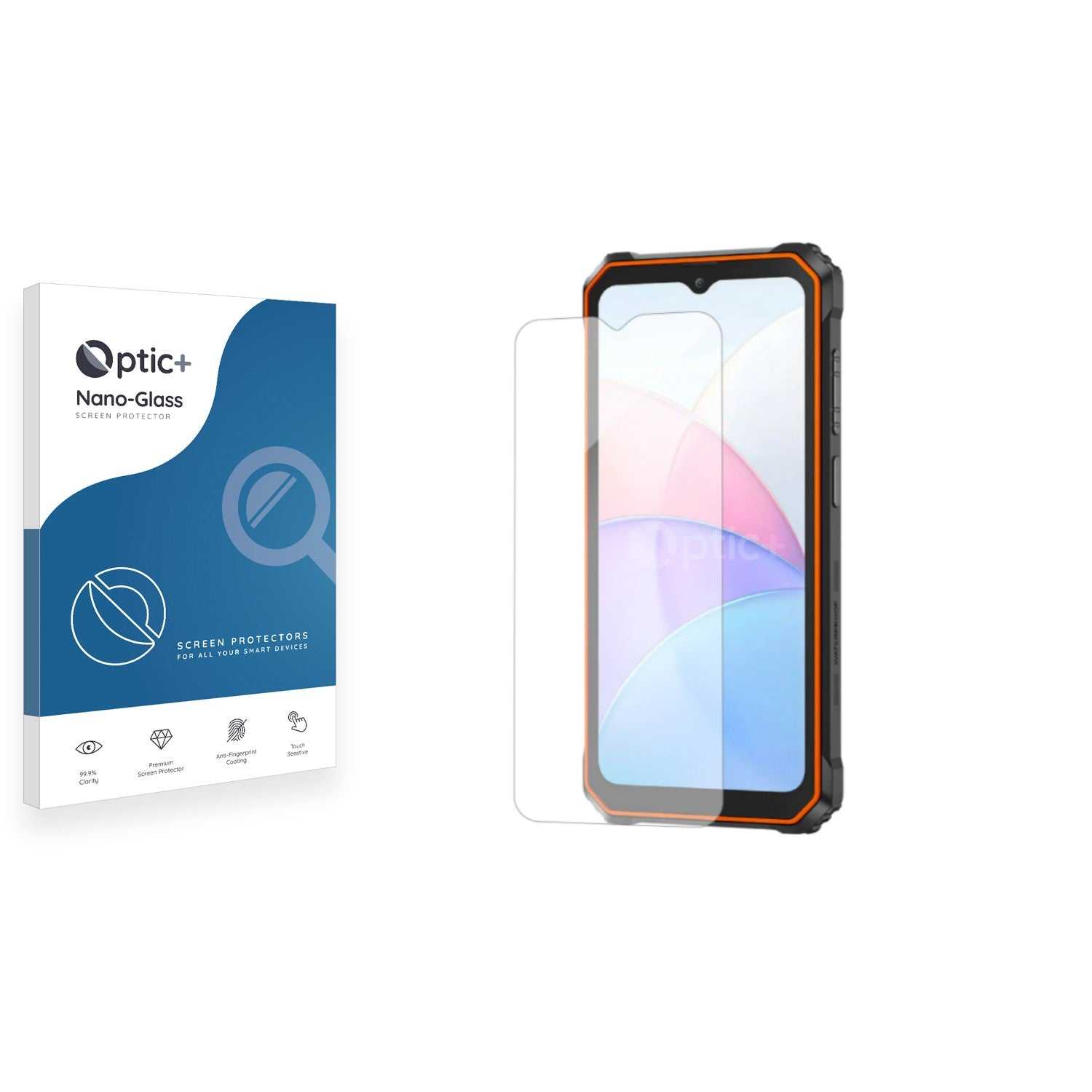 ScreenShield, Optic+ Nano Glass Screen Protector for Blackview BV6200