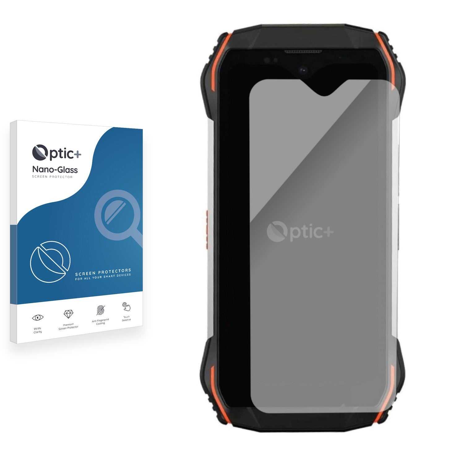 ScreenShield, Optic+ Nano Glass Screen Protector for Blackview N6000