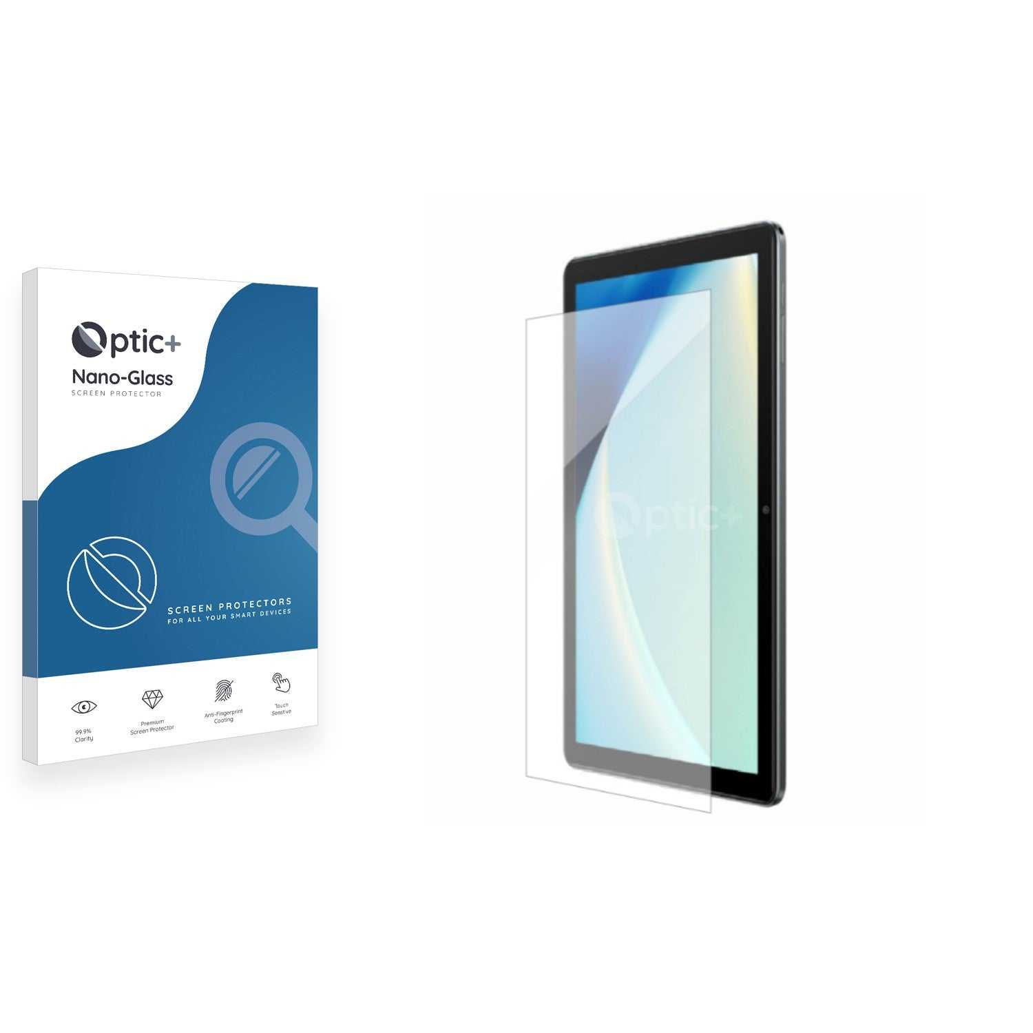 ScreenShield, Optic+ Nano Glass Screen Protector for Blackview Tab 50 WiFi