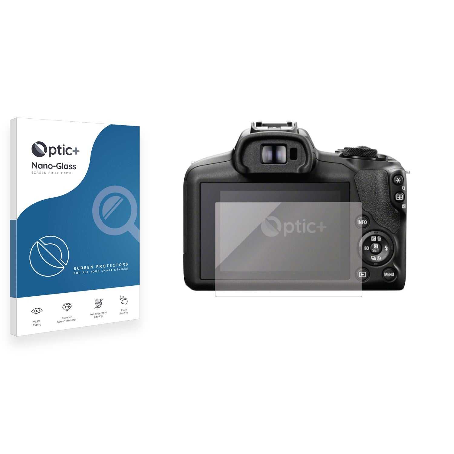 ScreenShield, Optic+ Nano Glass Screen Protector for Canon EOS R100